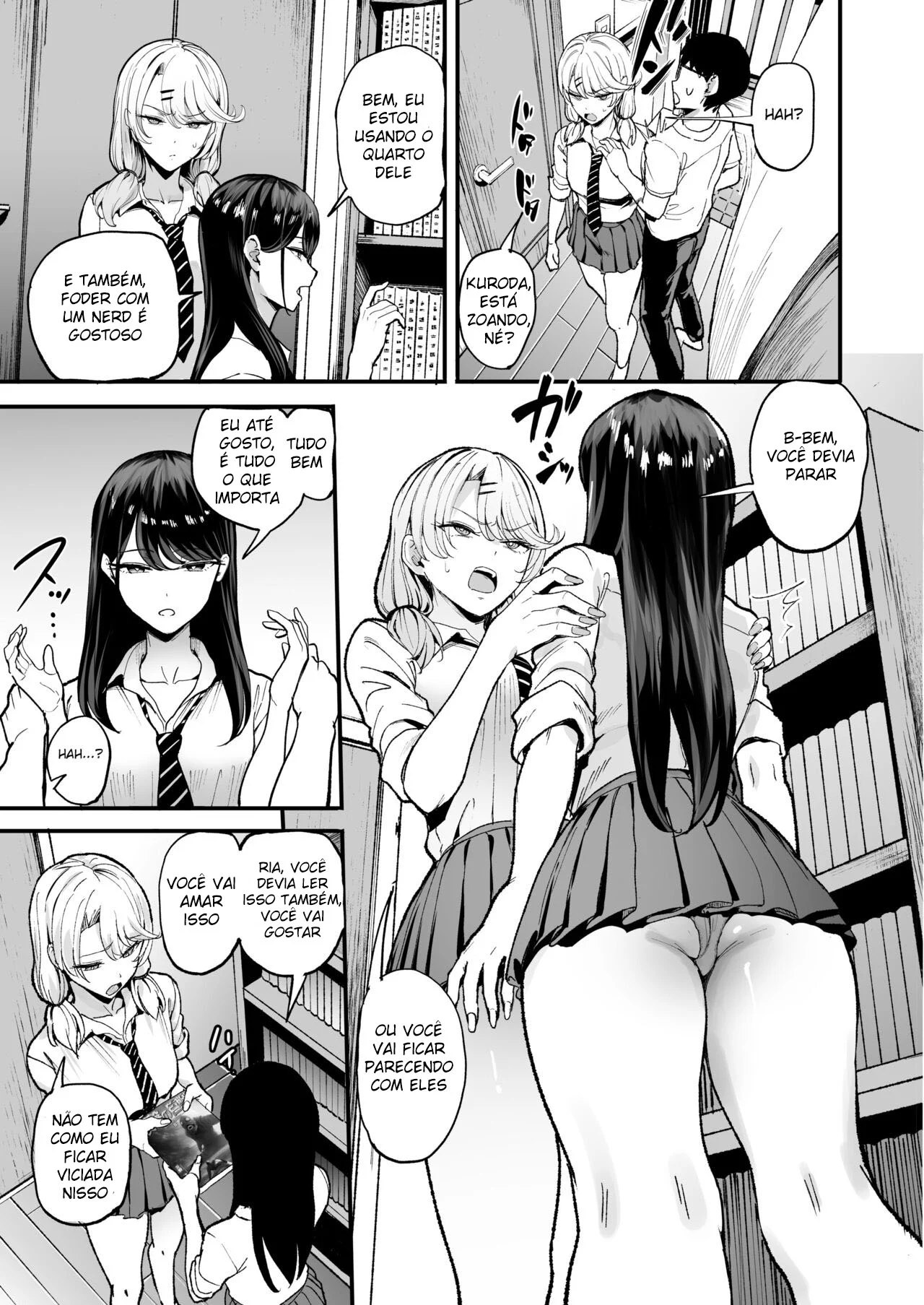 Amiga Gyaru Me Dá de Presente o Corpo Todo - Fodas Explícitas e Sem Limites