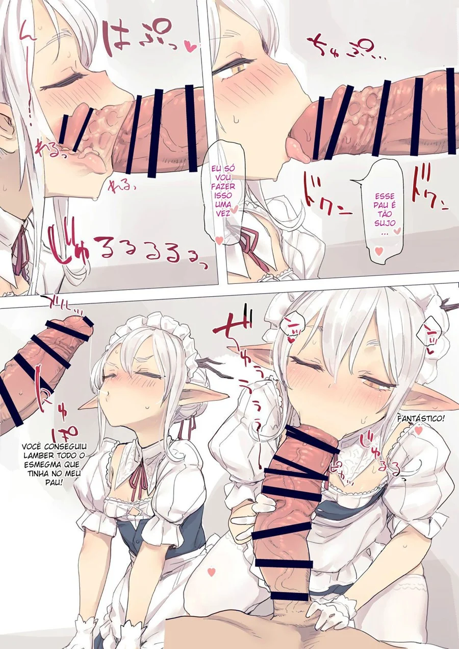 Minha Empregada Tesuda - Hentai de Sexo Explícito - Quadrinhos Eróticos