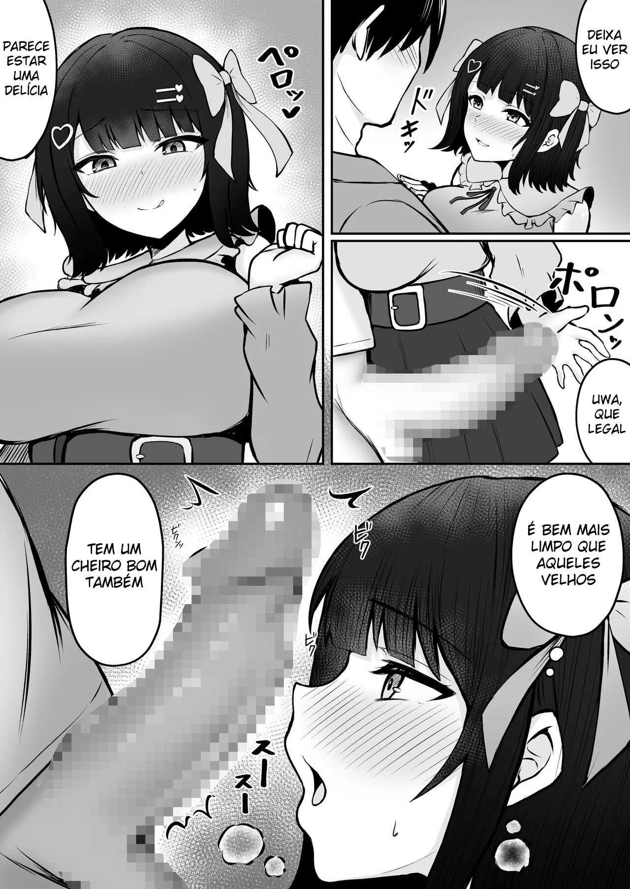 Minha Irmãzinha Sedutora Dominou Meu Namorado na Cama - HQ Erótica Explícita