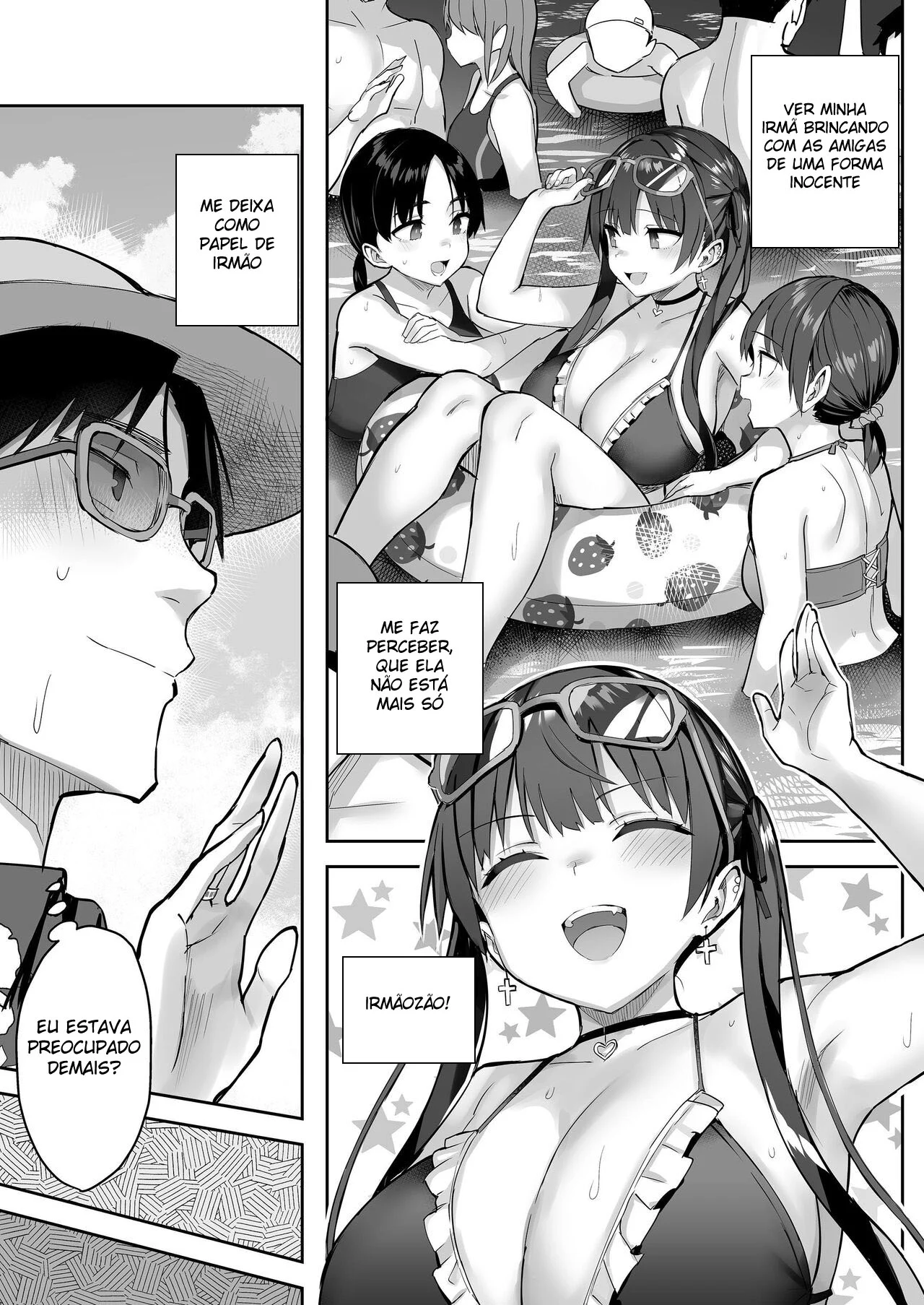 Sedução Proibida: Incesto Explícito entre Irmãos em Quadrinhos Picantes