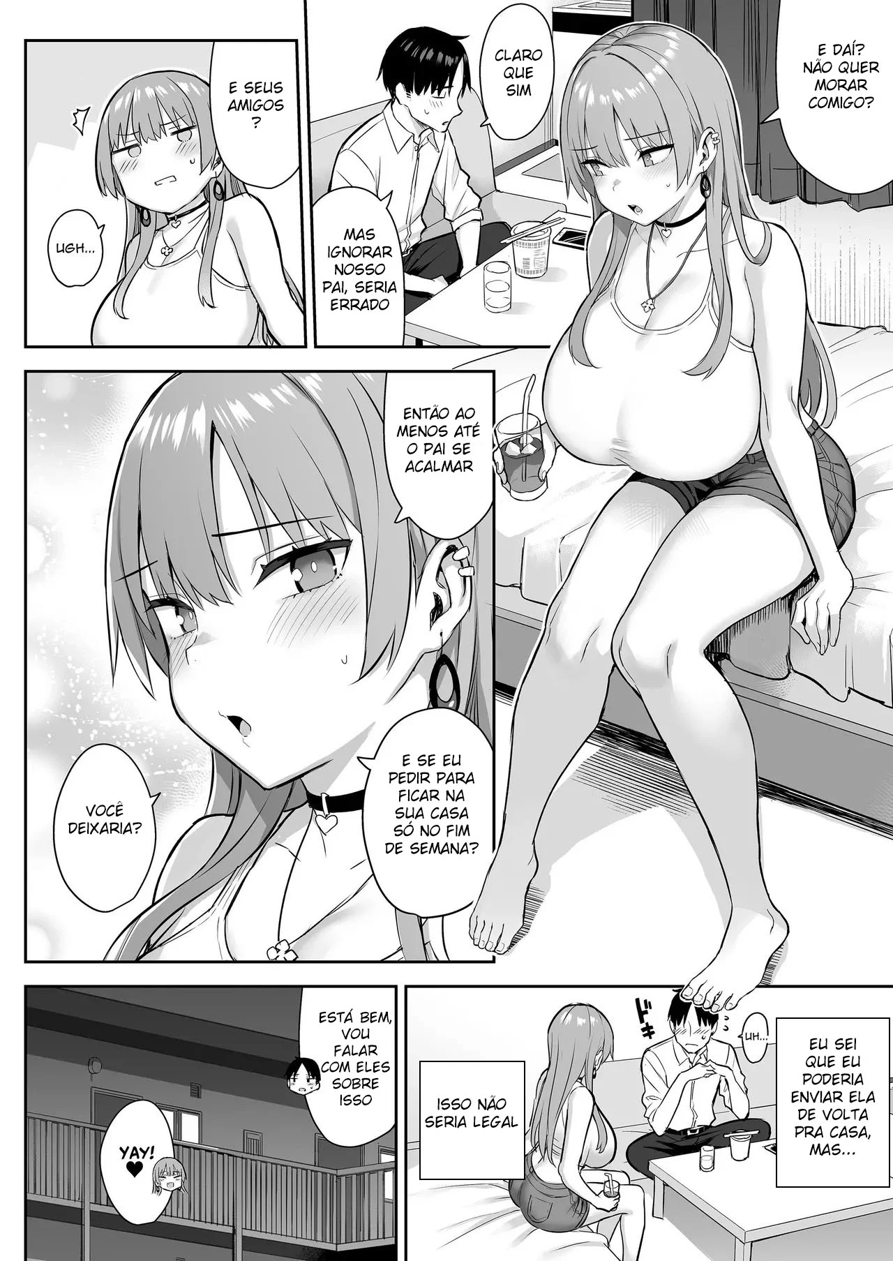 Hentai de Incesto Explícito: Irmãzinha Fica Depravada e Faminta por Pica