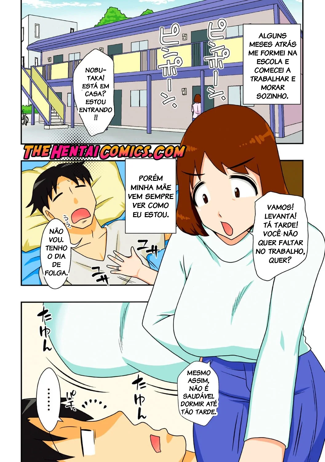 Mamãe Sucumbiu ao Desejo do Filho - Sexo Explícito e Tabu Familiar