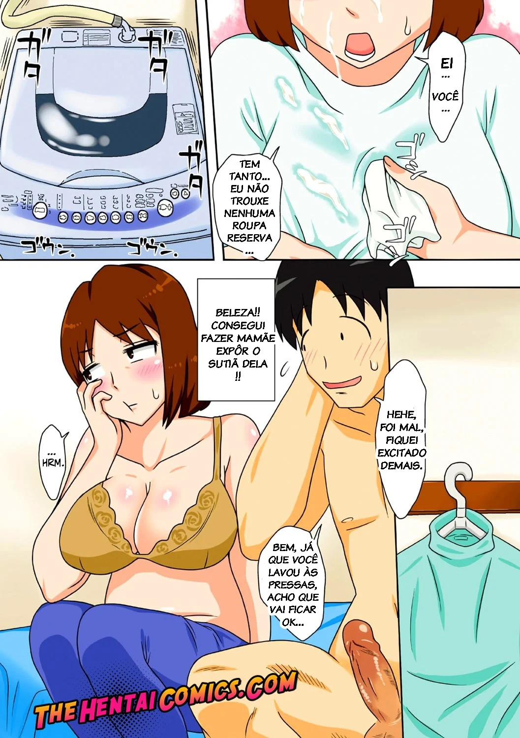 Mamãe Sucumbiu ao Desejo do Filho - Sexo Explícito e Tabu Familiar