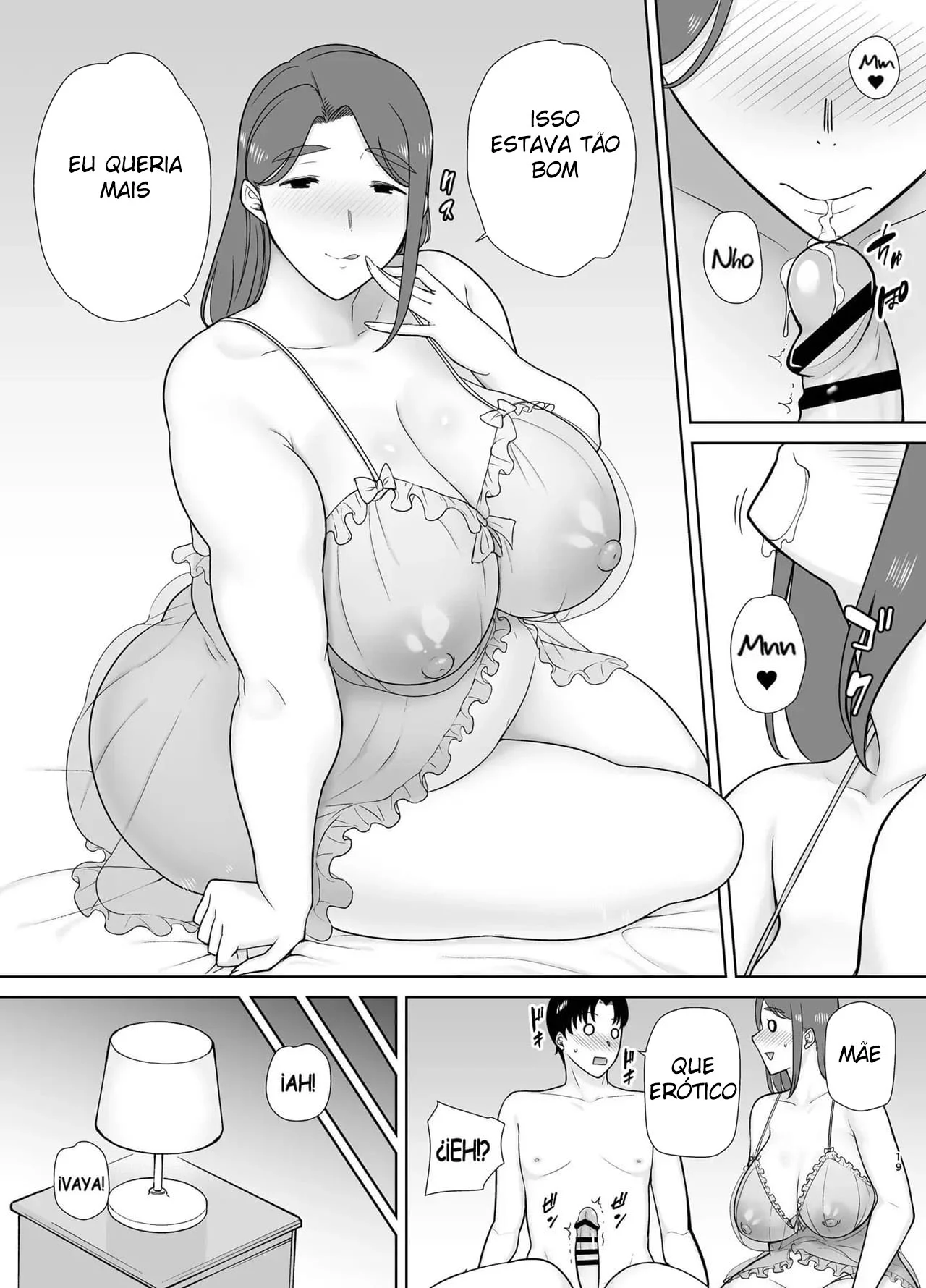 Minha Mãe Me Ensina Tudo Sobre Prazer: Hentai Explícito de Incesto