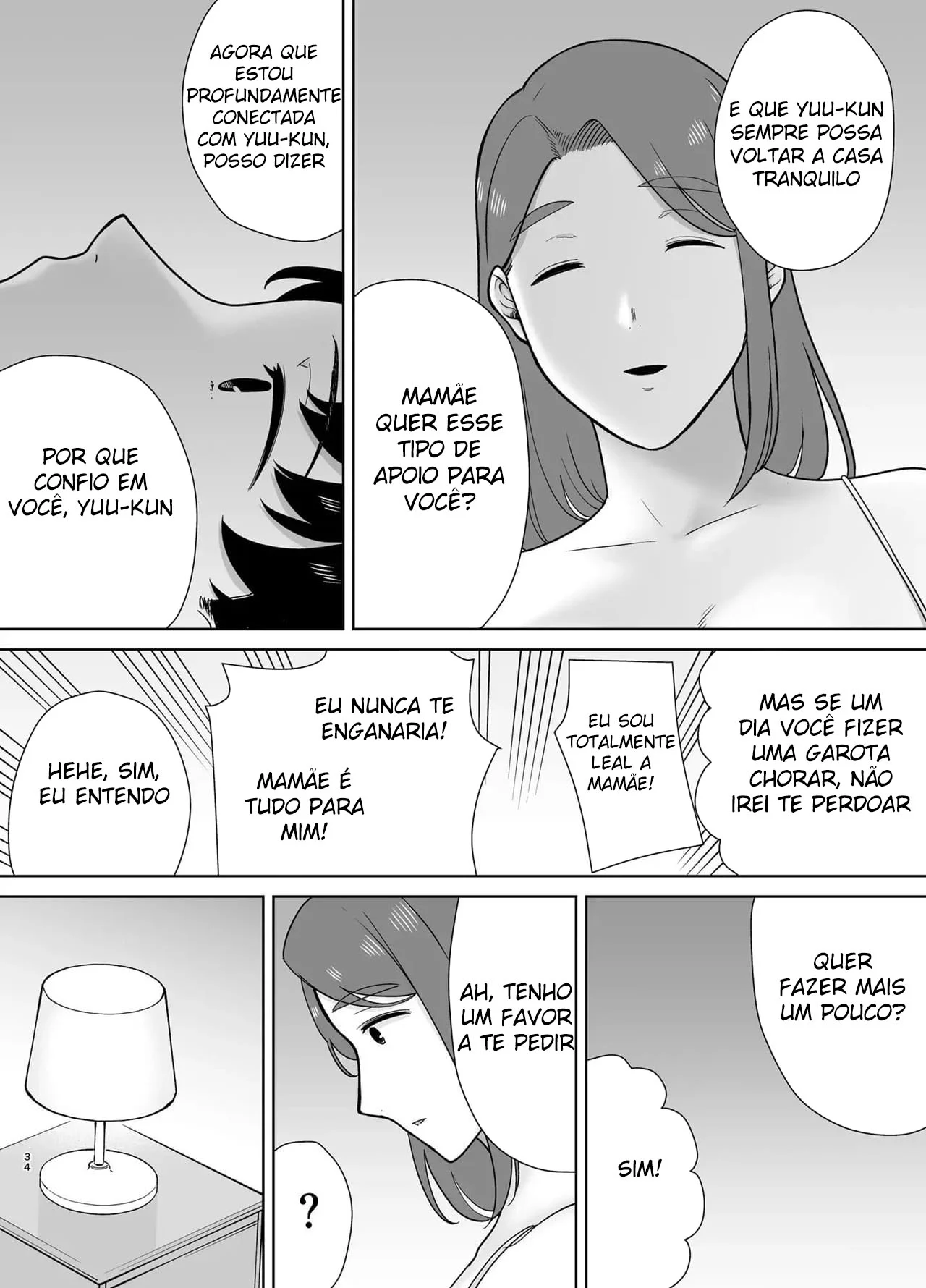 Minha Mãe Me Ensina Tudo Sobre Prazer: Hentai Explícito de Incesto