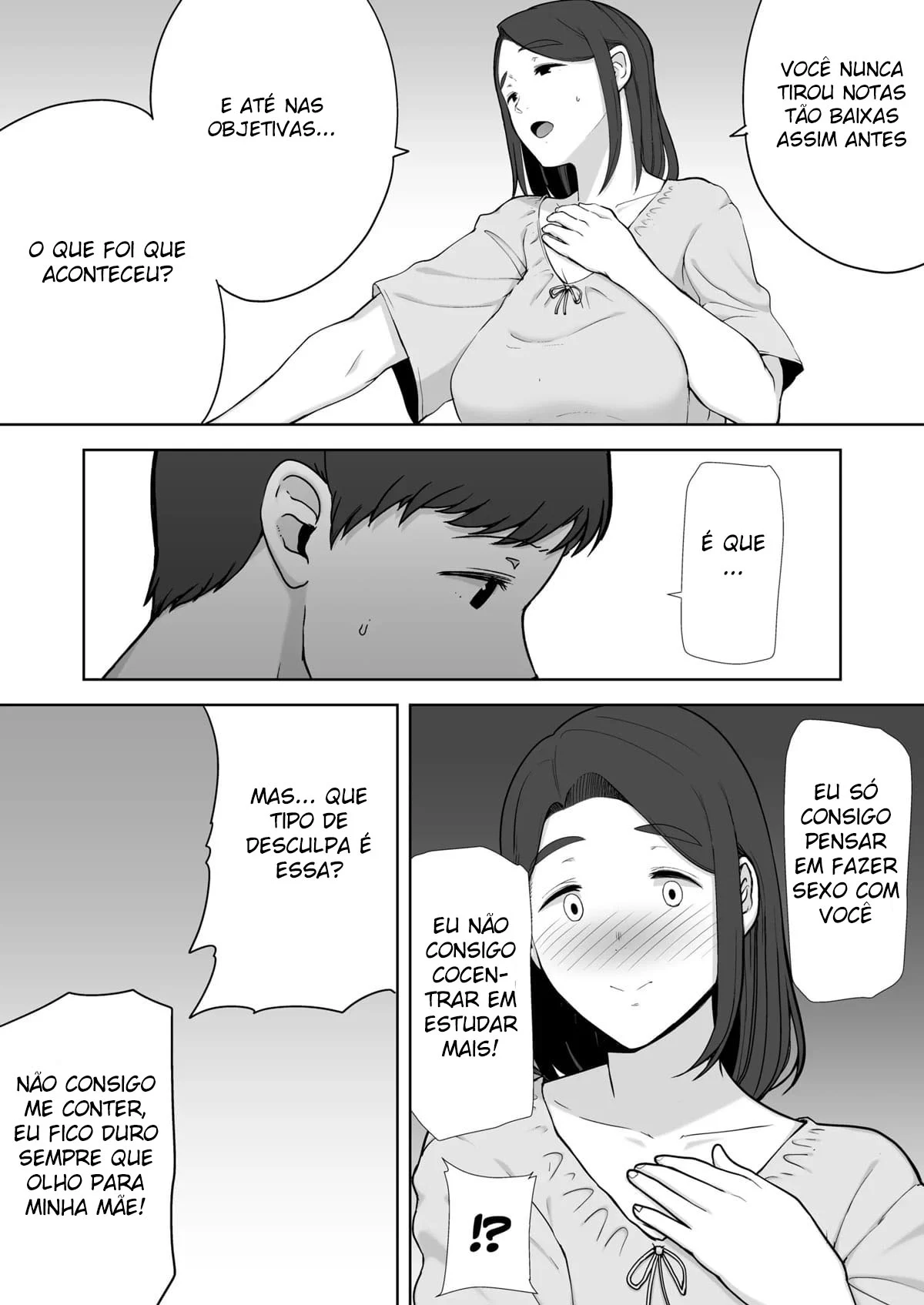 Minha Mãe Me Domina na Cama - Sexo Explícito em HQ Minha Mãe Me Domina na Cama - Sexo Explícito em HQ