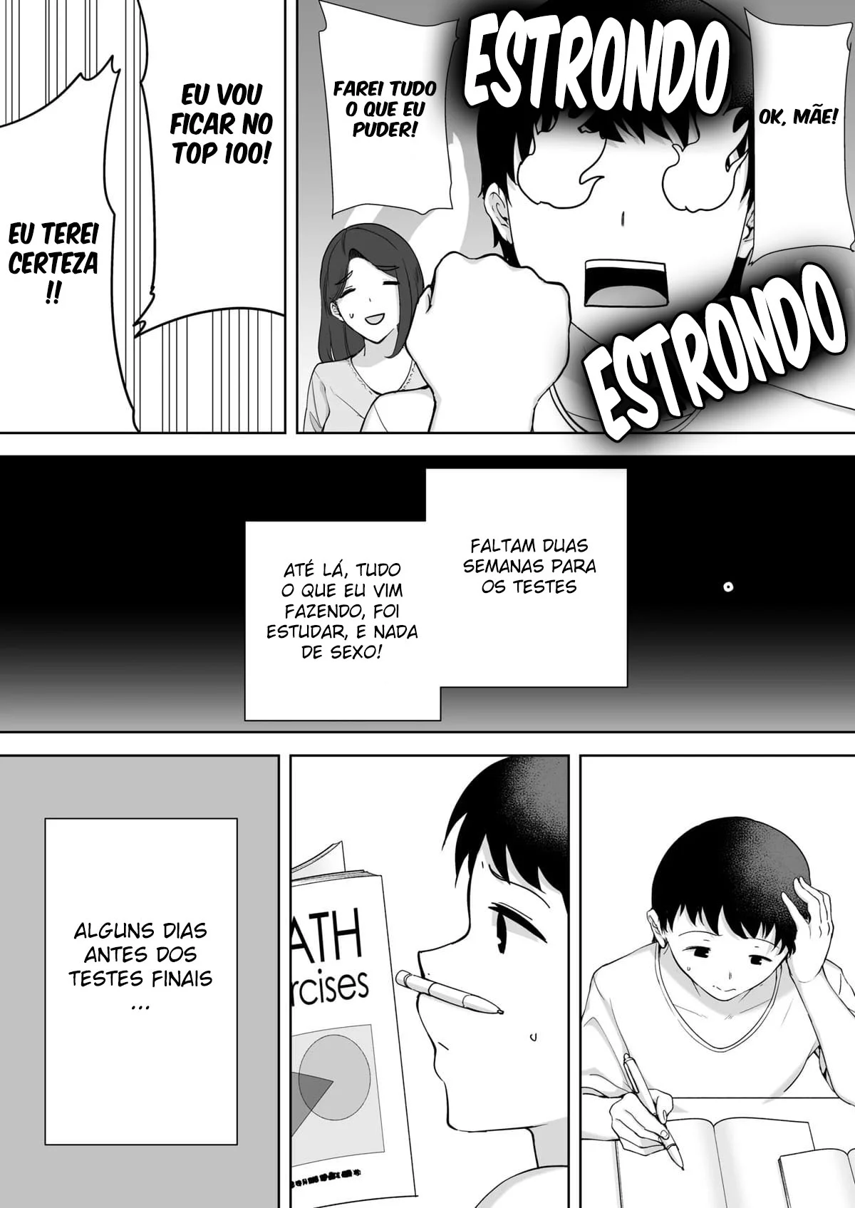 Minha Mãe Me Domina na Cama - Sexo Explícito em HQ Minha Mãe Me Domina na Cama - Sexo Explícito em HQ