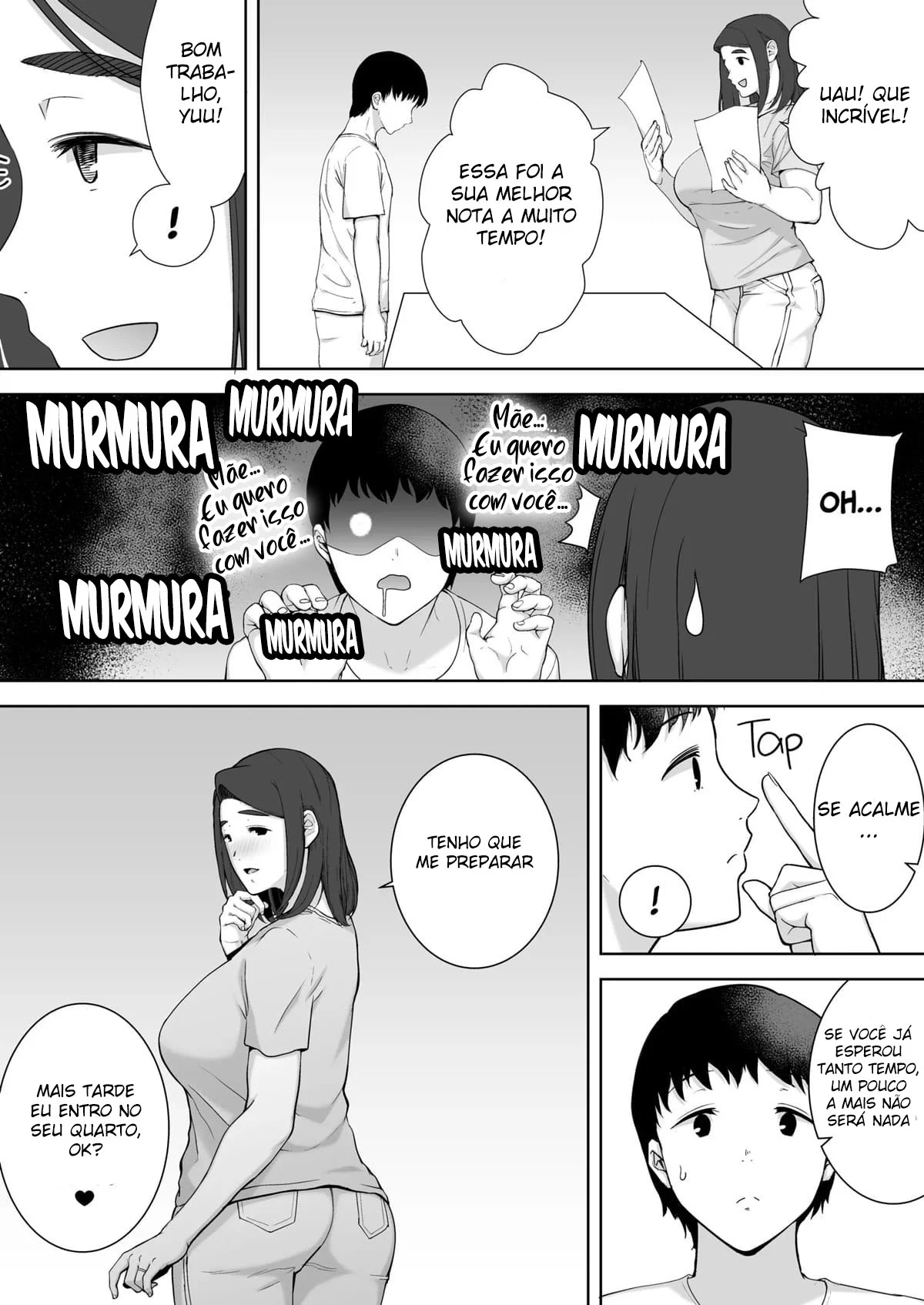 Minha Mãe Me Domina na Cama - Sexo Explícito em HQ Minha Mãe Me Domina na Cama - Sexo Explícito em HQ