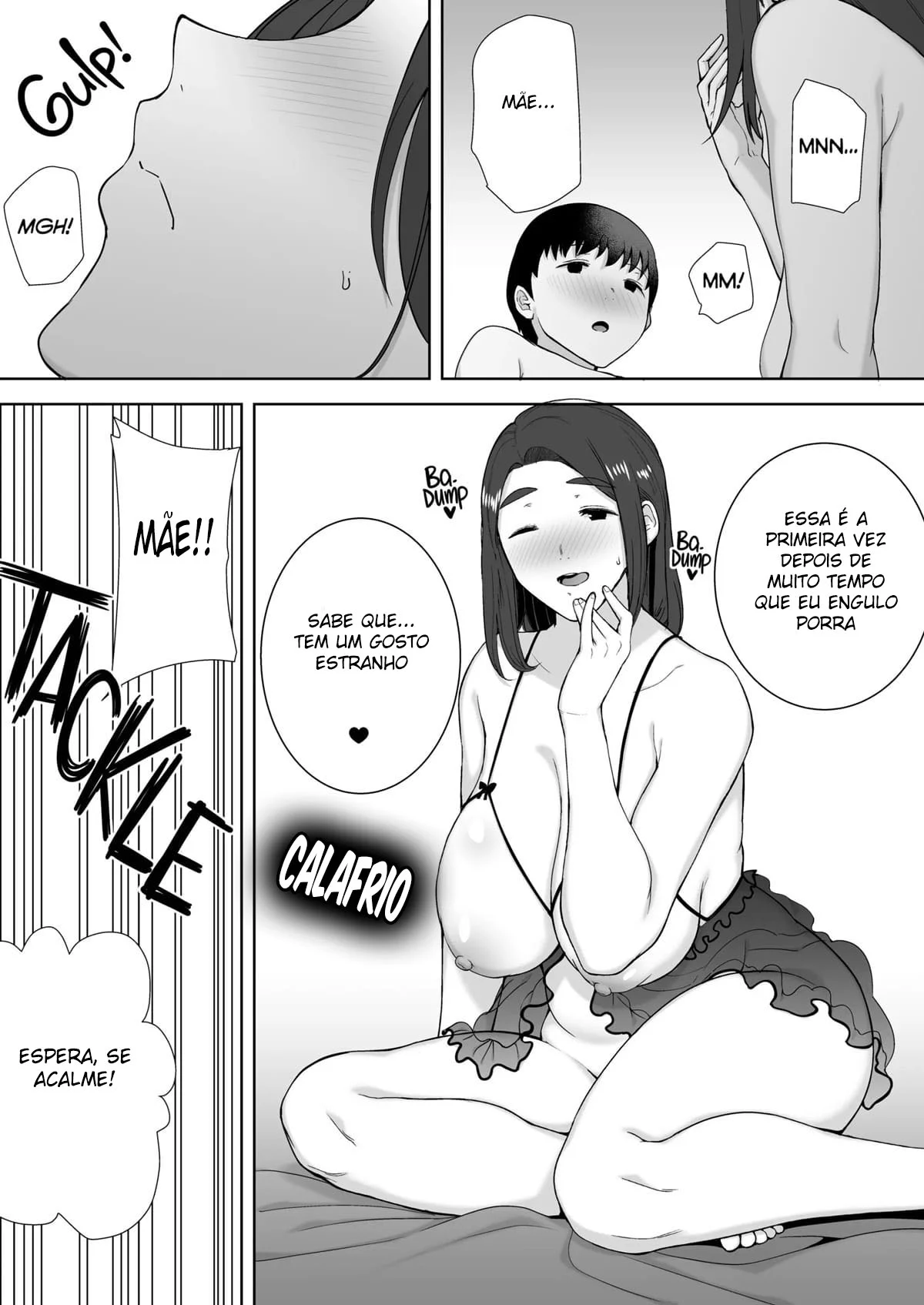 Minha Mãe Me Domina na Cama - Sexo Explícito em HQ Minha Mãe Me Domina na Cama - Sexo Explícito em HQ