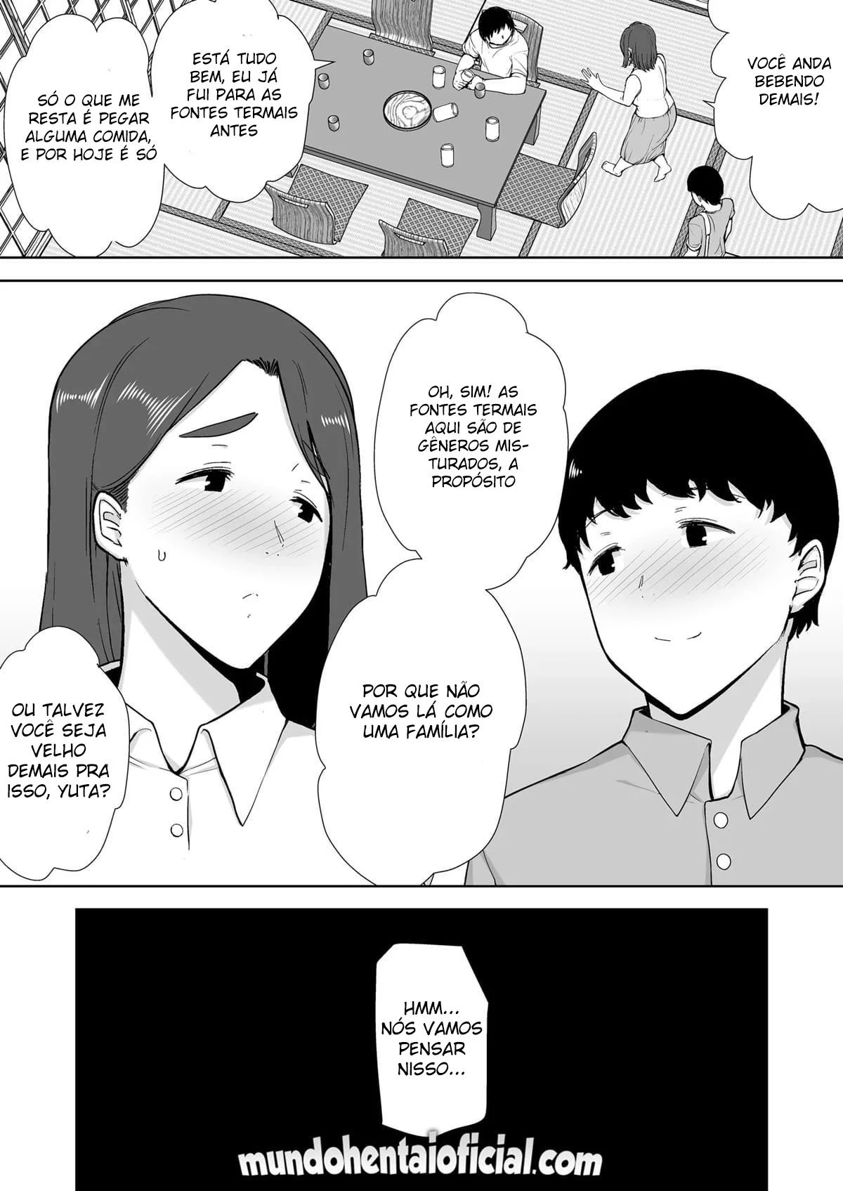 Mamãe Safada Me Ensina a Gozar - Hentai Explícito em HQ