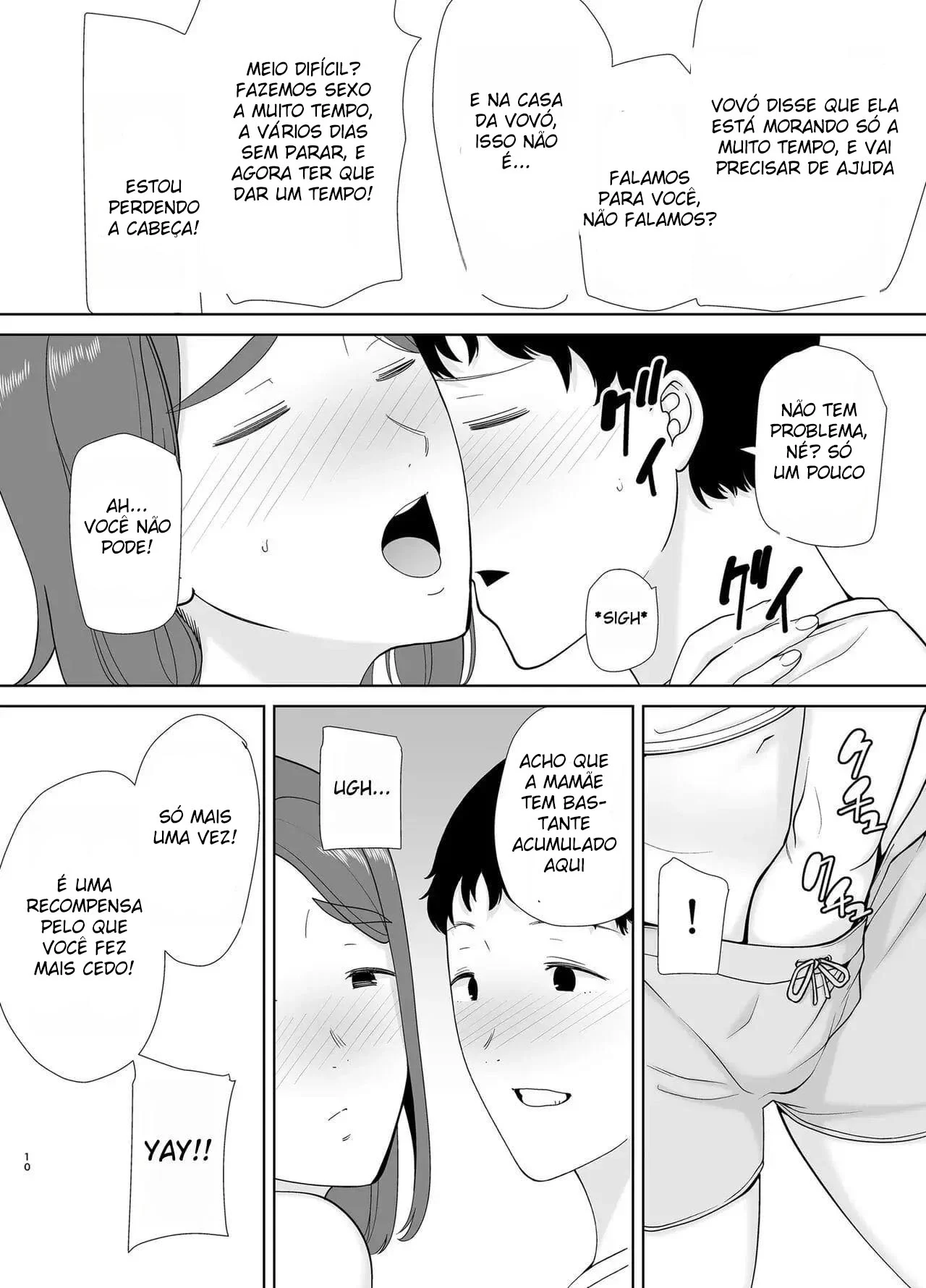 Sexo Explícito: Tesão Proibido Entre Mãe e Filho