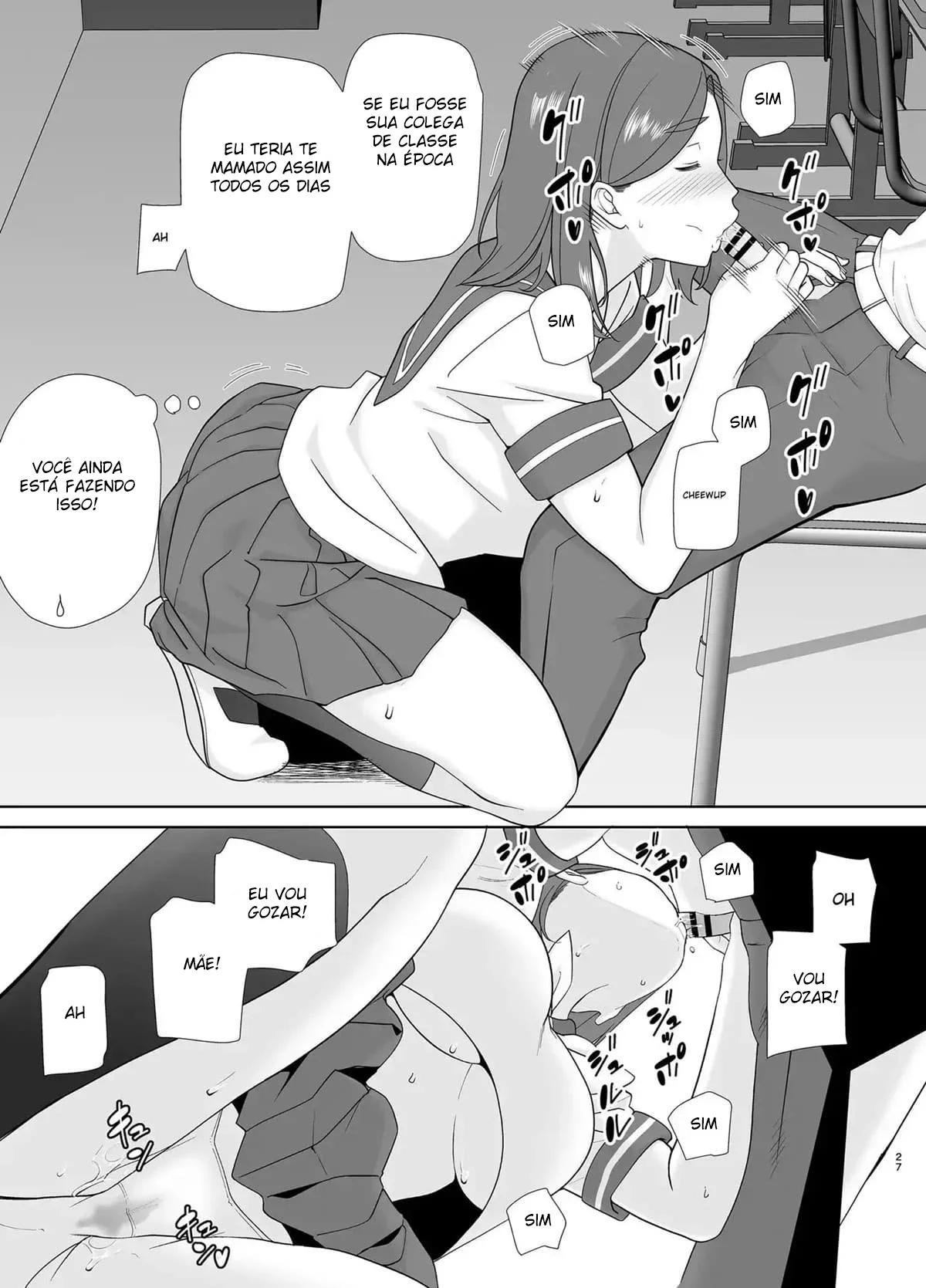 Exploração proibida: filho fode a mãe em cenas de incesto ardente