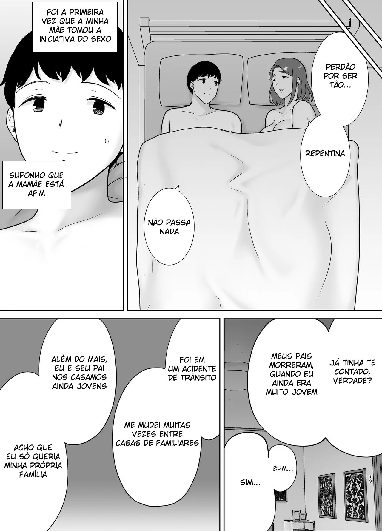 Punheta com Mamãe Proibida: A Sede Incestuosa do Meu Tesão