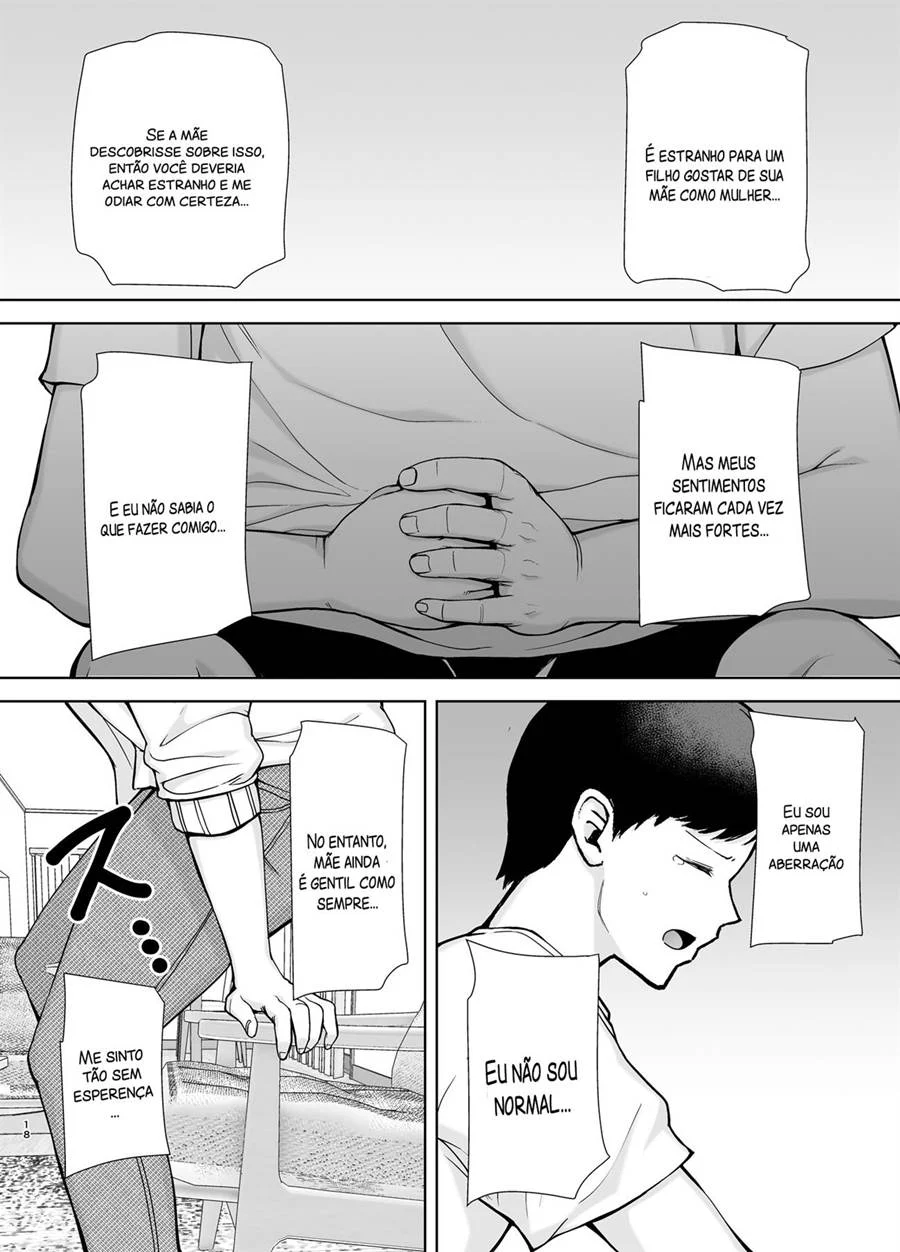 Mãe Gostosa Me Ensinando a Transar com Sexo Explícito em HQ