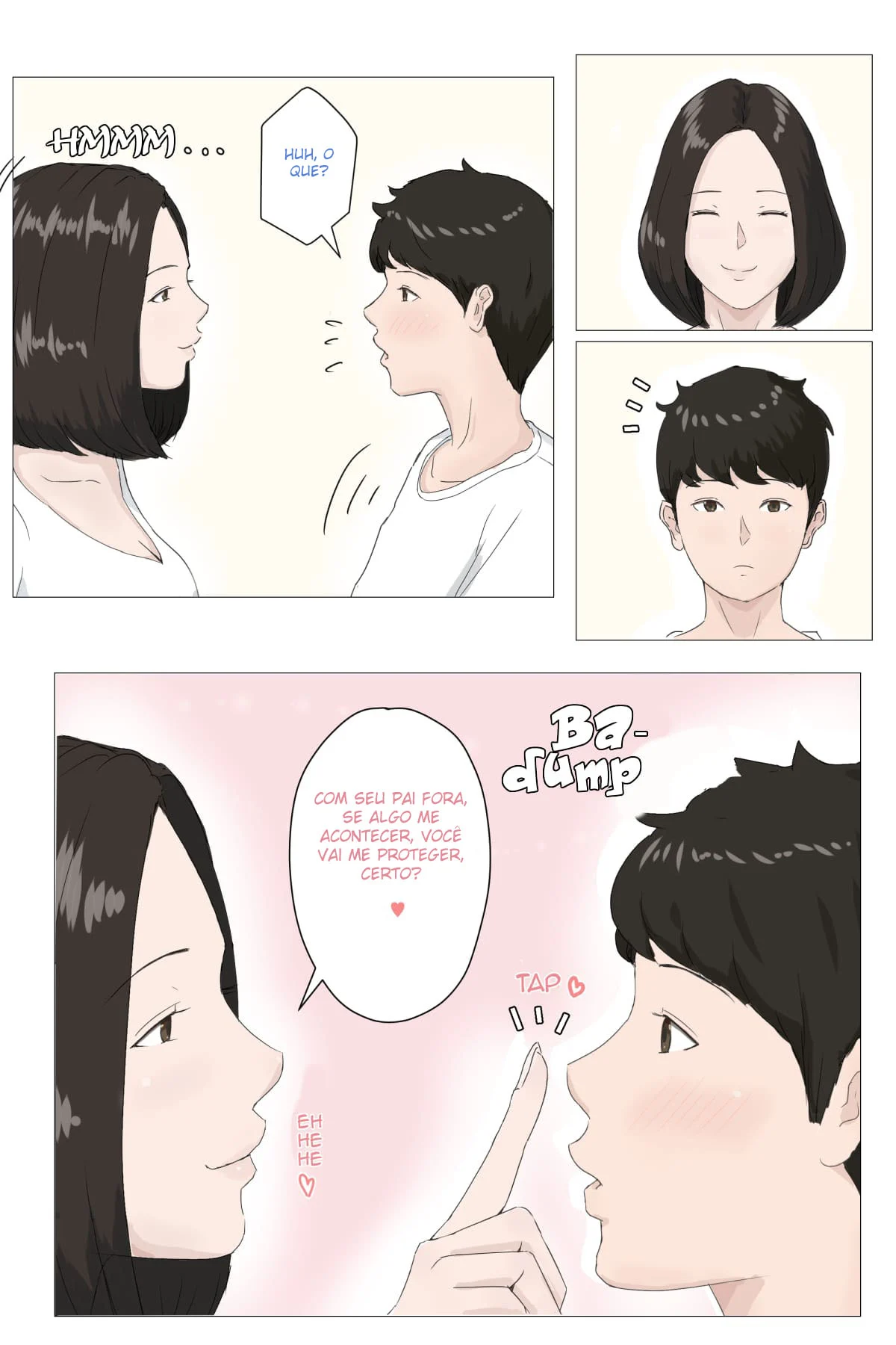 Minha Mãe Me Provoca com Sexo Explícito em HQ Picante