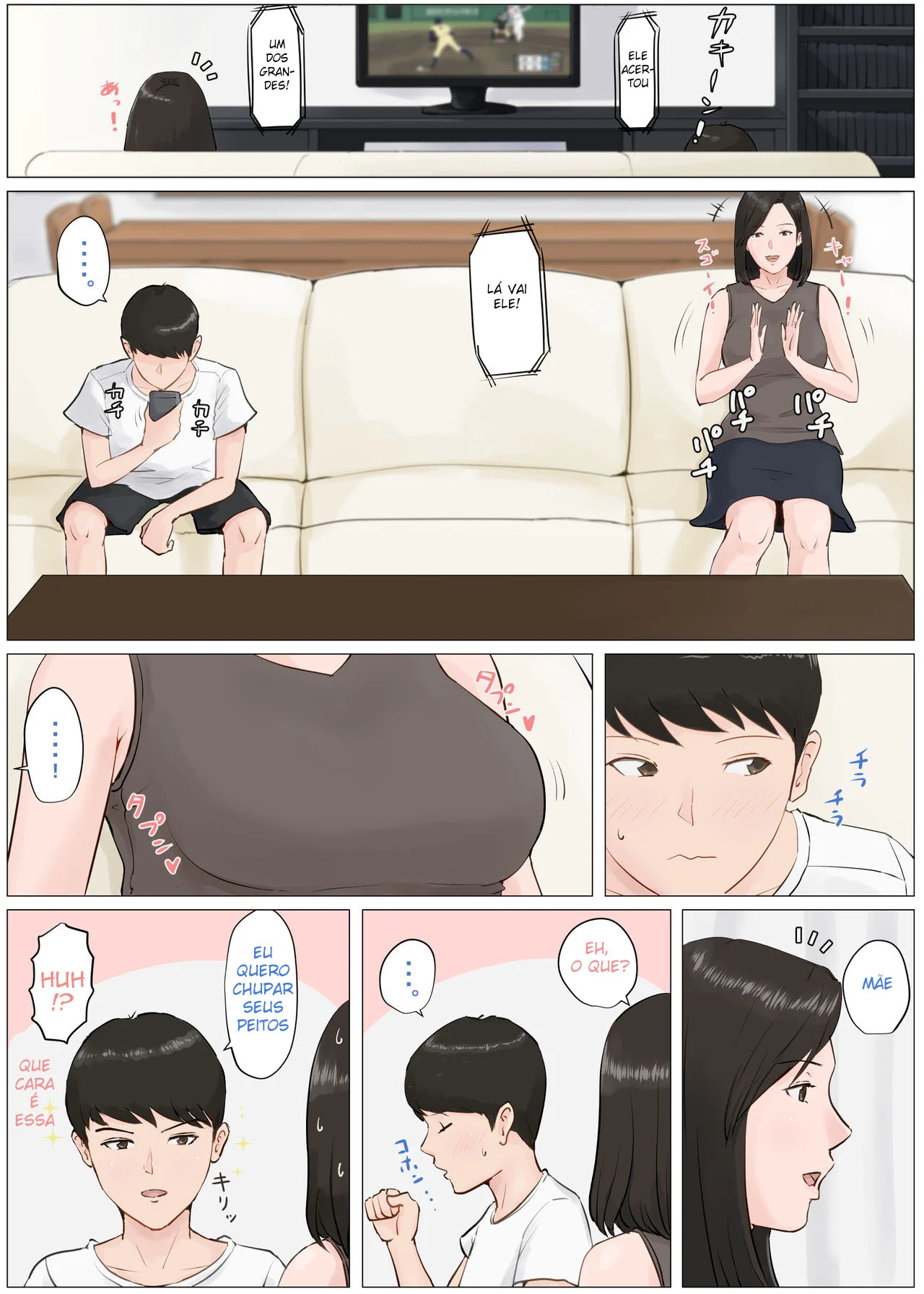 Mamãe Só Quer Me Satisfazer - HQ Proibida de Sexo Incestuoso Explícito Mamãe Só Quer Me Satisfazer - HQ Proibida de Sexo Incestuoso Explícito