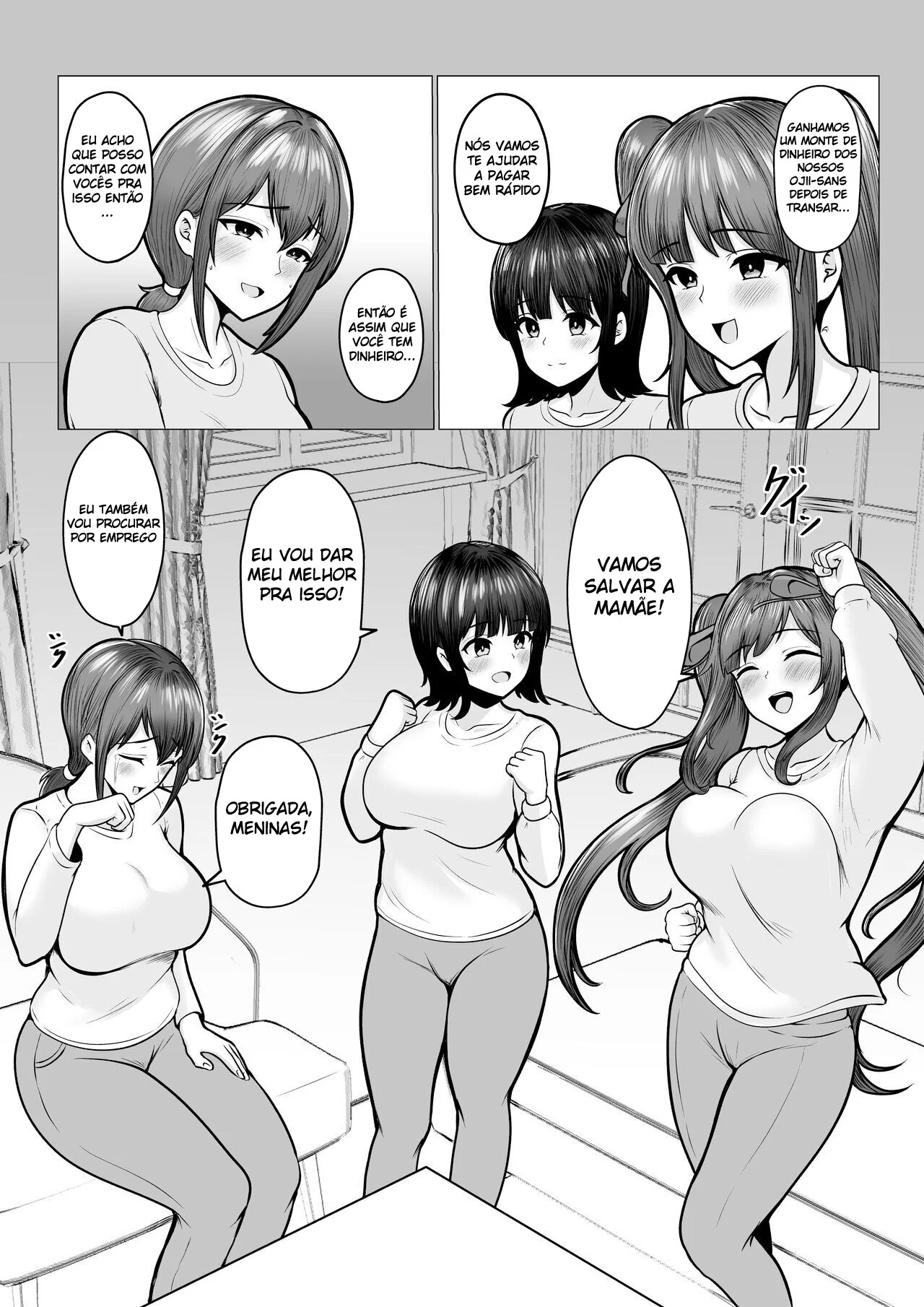 Sedução em Quadrinhos: Mãe Noiva no Jogo da Dívida Explícita