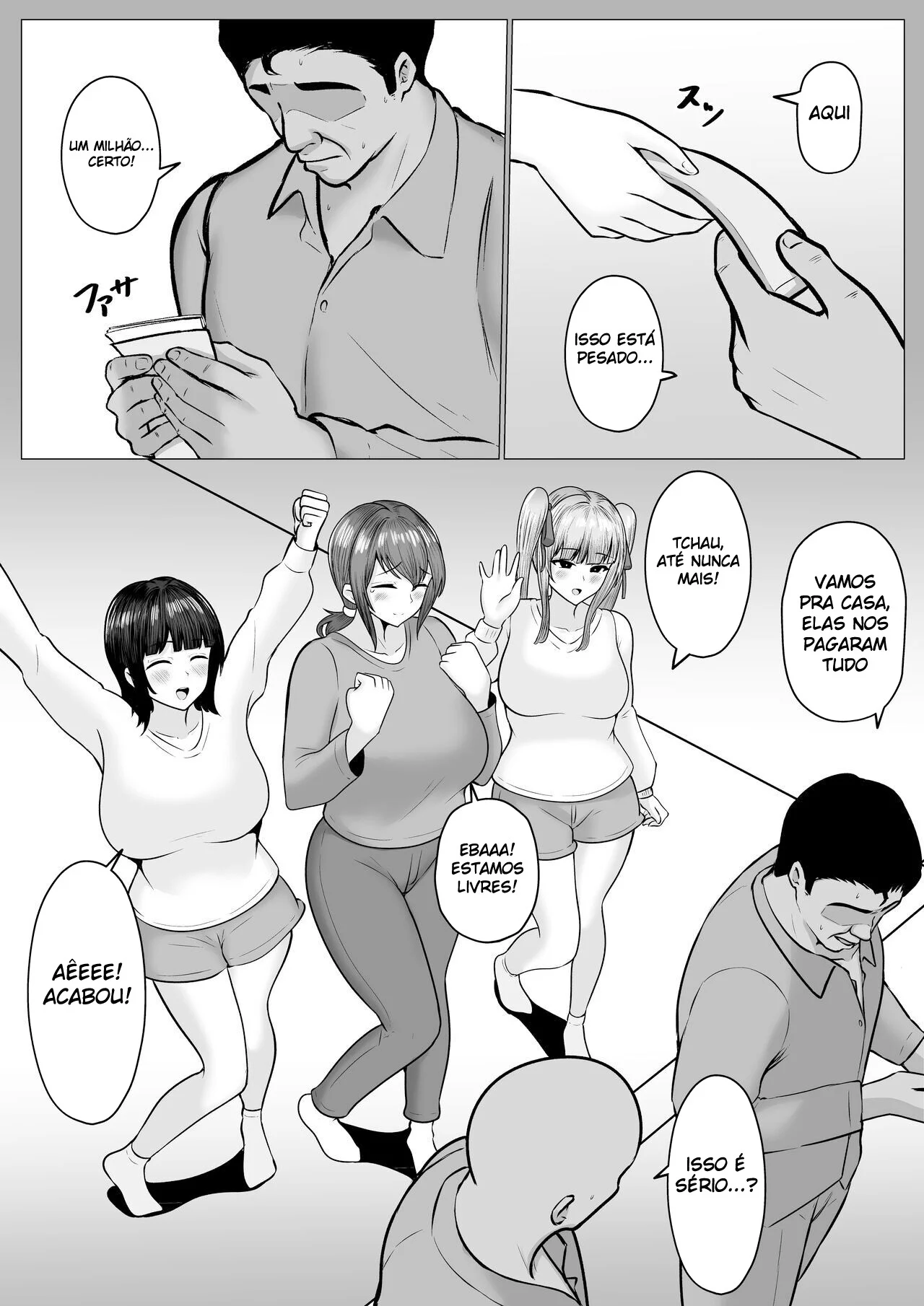 Sedução em Quadrinhos: Mãe Noiva no Jogo da Dívida Explícita