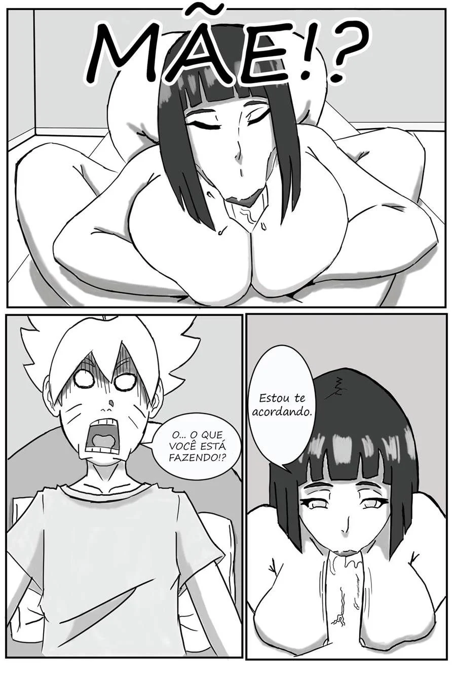 Minha Mãe Hinada é uma Vadia Súbita - Garota de Programa em HQ de Sexo