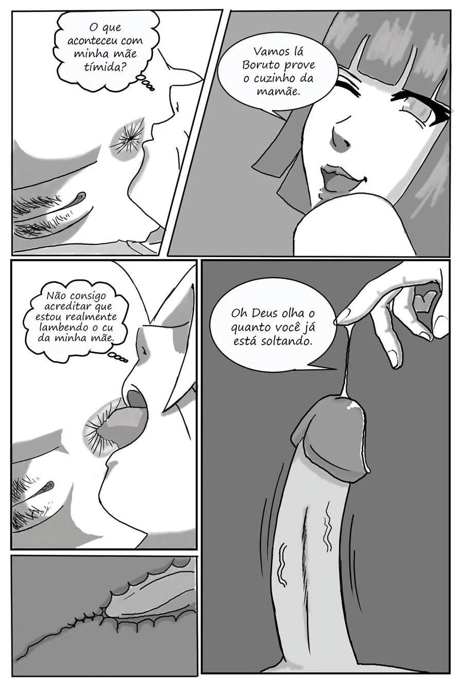 Minha Mãe Hinada é uma Vadia Súbita - Garota de Programa em HQ de Sexo