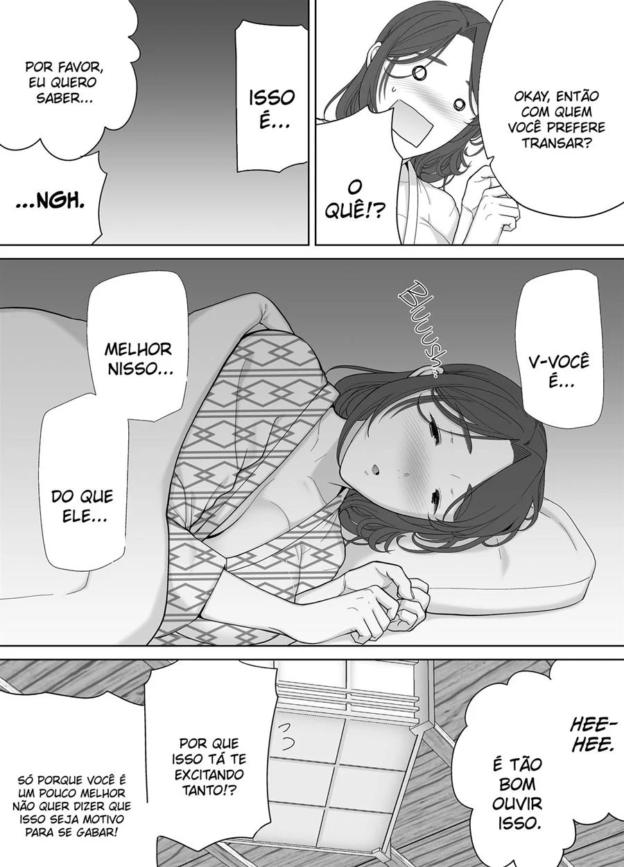 Quadrinhos Picantes: Minha Mãe Meu Amante - Sexo Explícito de Incesto em HQ