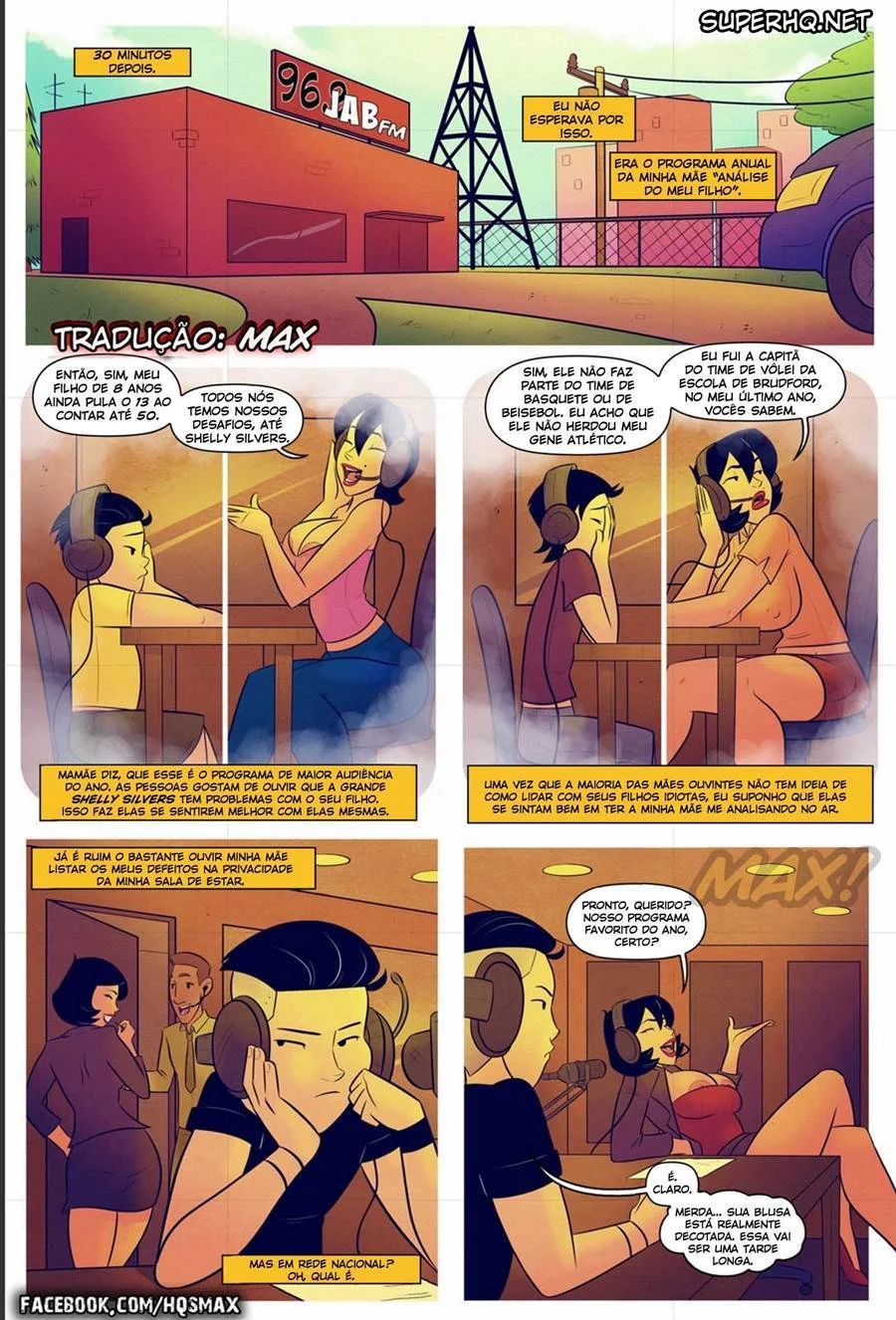 Mamãe Puta: HQ Adulta de Sexo Explícito com Incesto Proibido