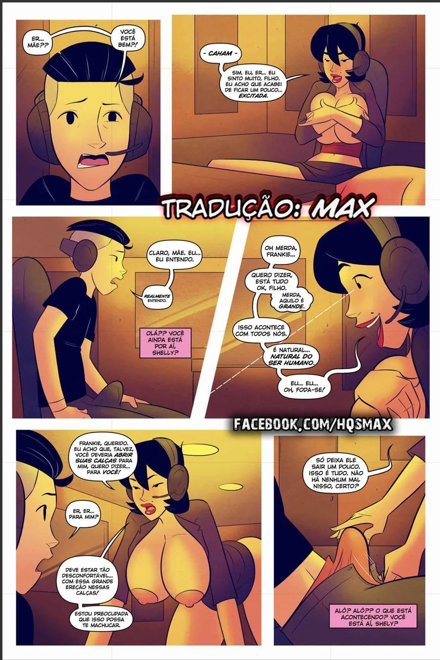 Mamãe Puta: HQ Adulta de Sexo Explícito com Incesto Proibido