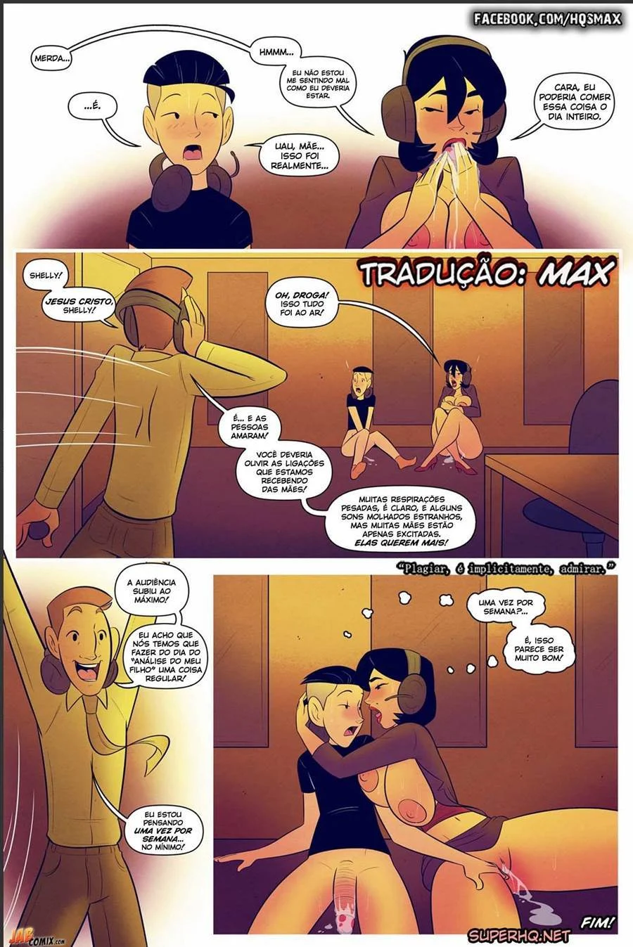 Mamãe Puta: HQ Adulta de Sexo Explícito com Incesto Proibido