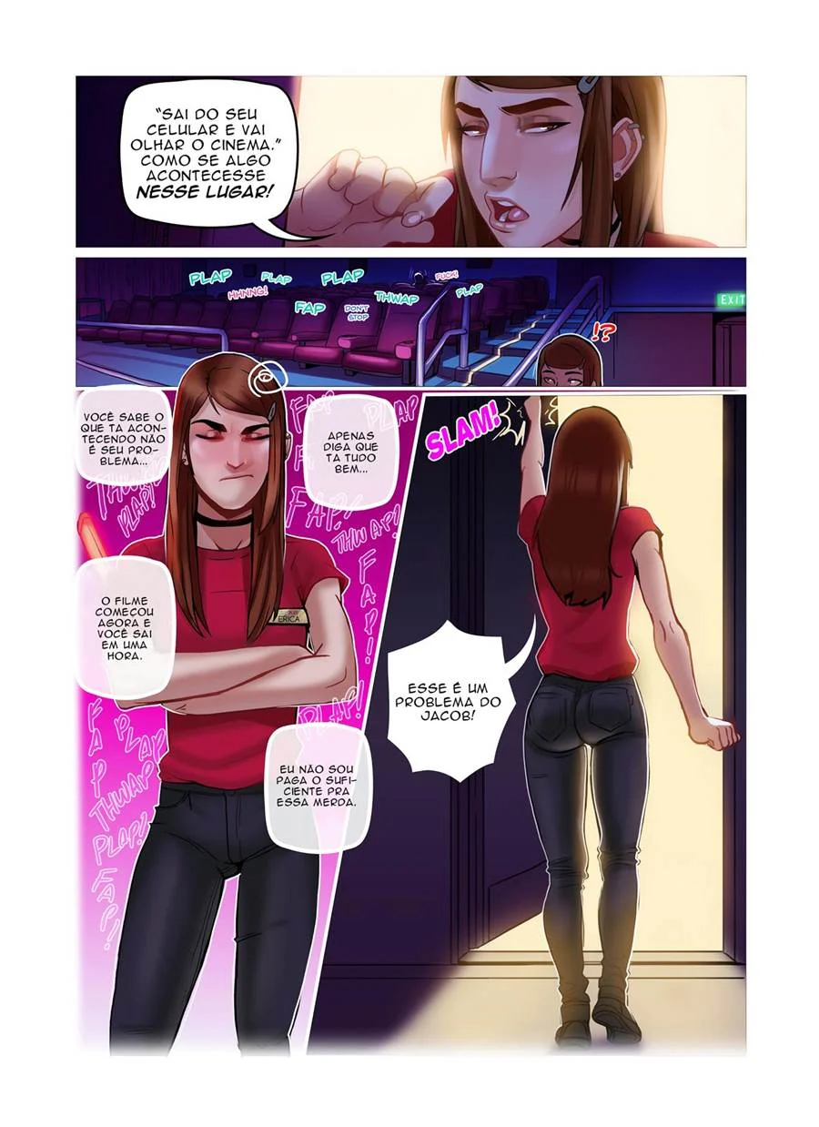 Atriz Trap Arrepiante: Fodas Brutais e Surras Explícitas em HQ