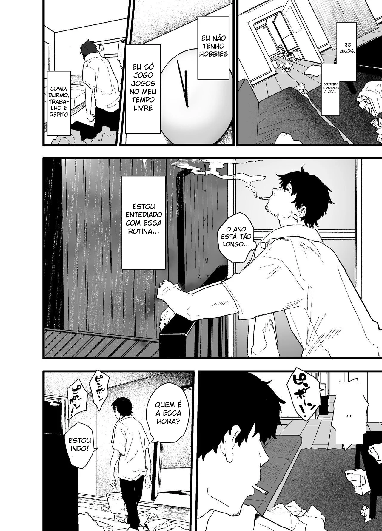 Minha Parceira de Trabalho Fugiu e Me Procura Pelada Para Transar Sem Parar