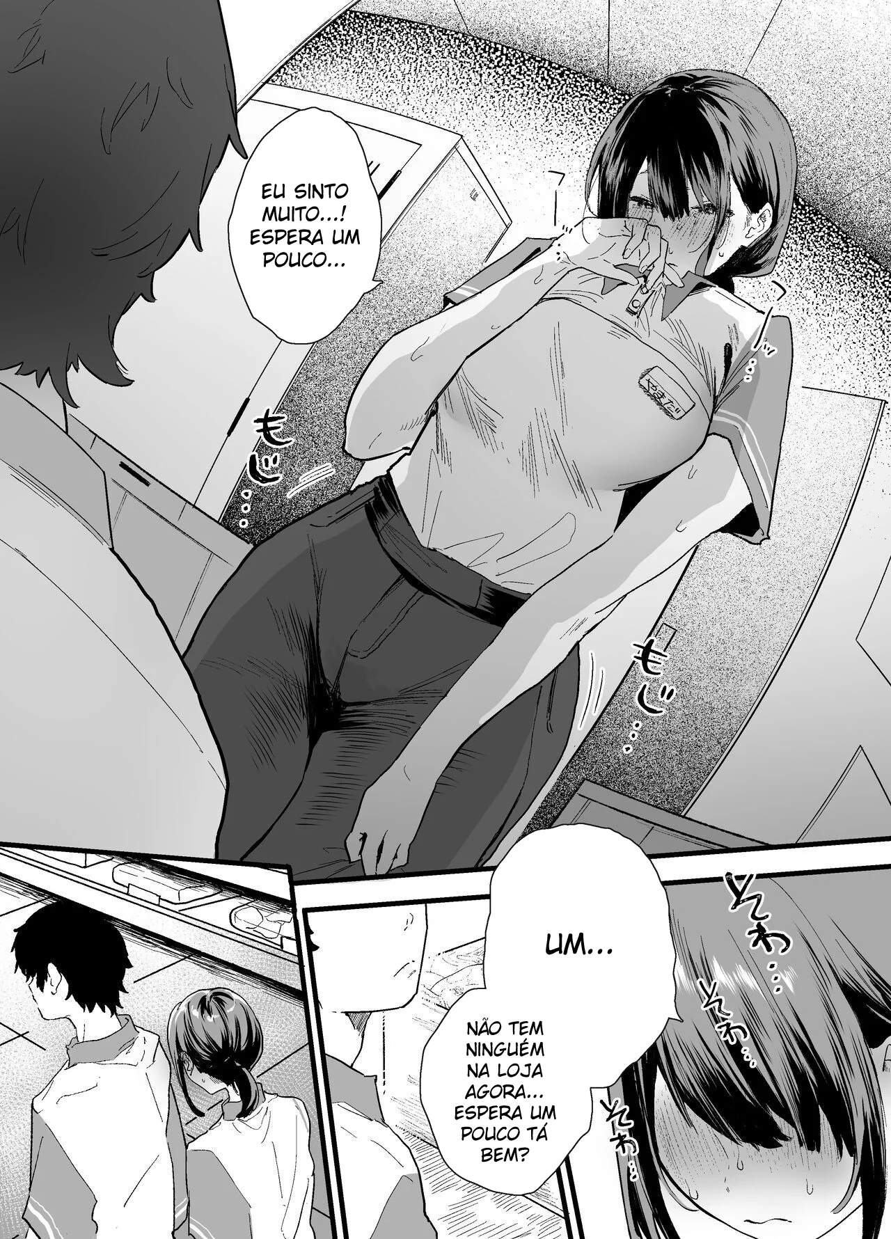 Minha Parceira de Trabalho Fugiu e Me Procura Pelada Para Transar Sem Parar