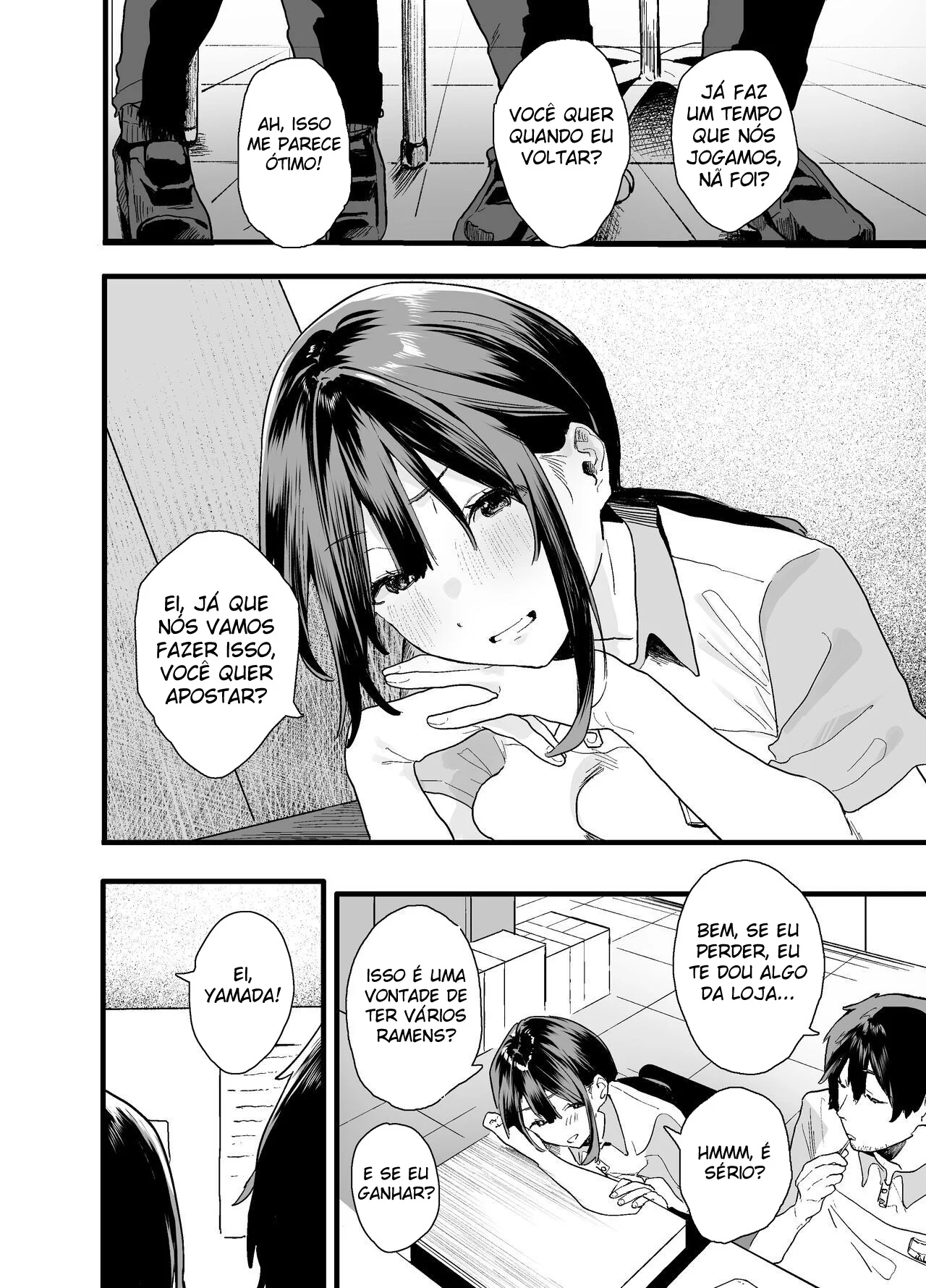 Minha Parceira de Trabalho Fugiu e Me Procura Pelada Para Transar Sem Parar