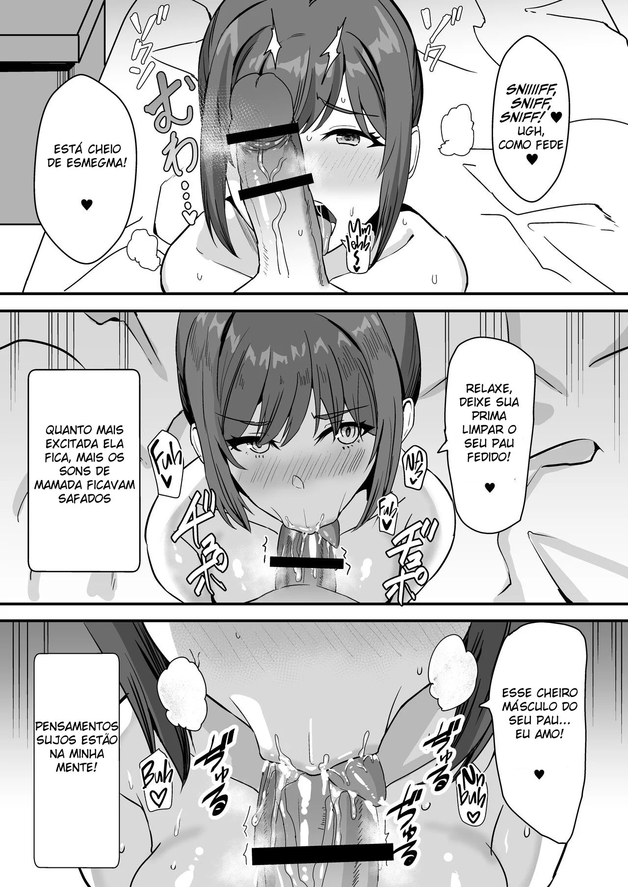 Minha Prima Fedorenta do Interior: Sexo Explícito e Safadeza nos Quadrinhos