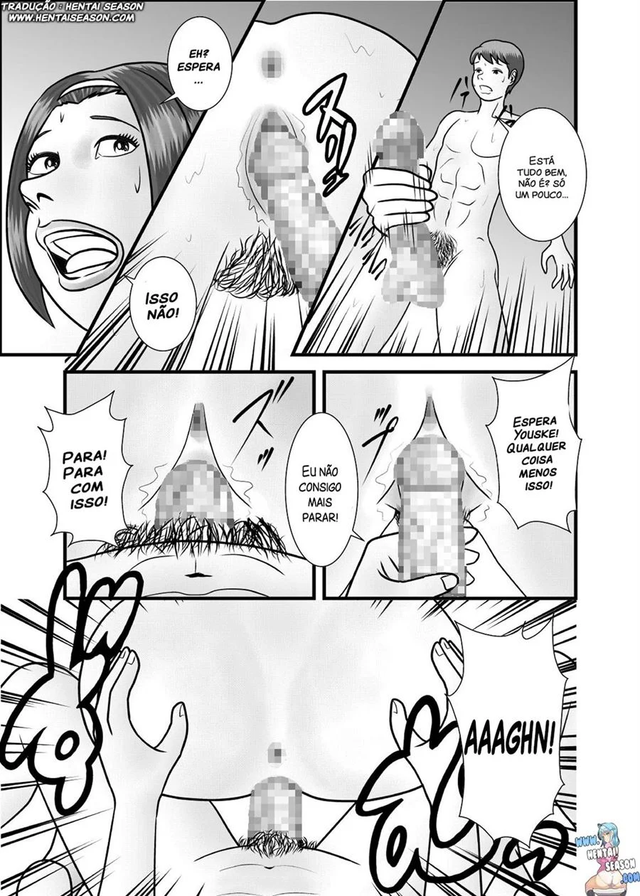 Puta Mãe Me Ensina a Foder - Quadrinhos Eróticos com Incesto Explícito