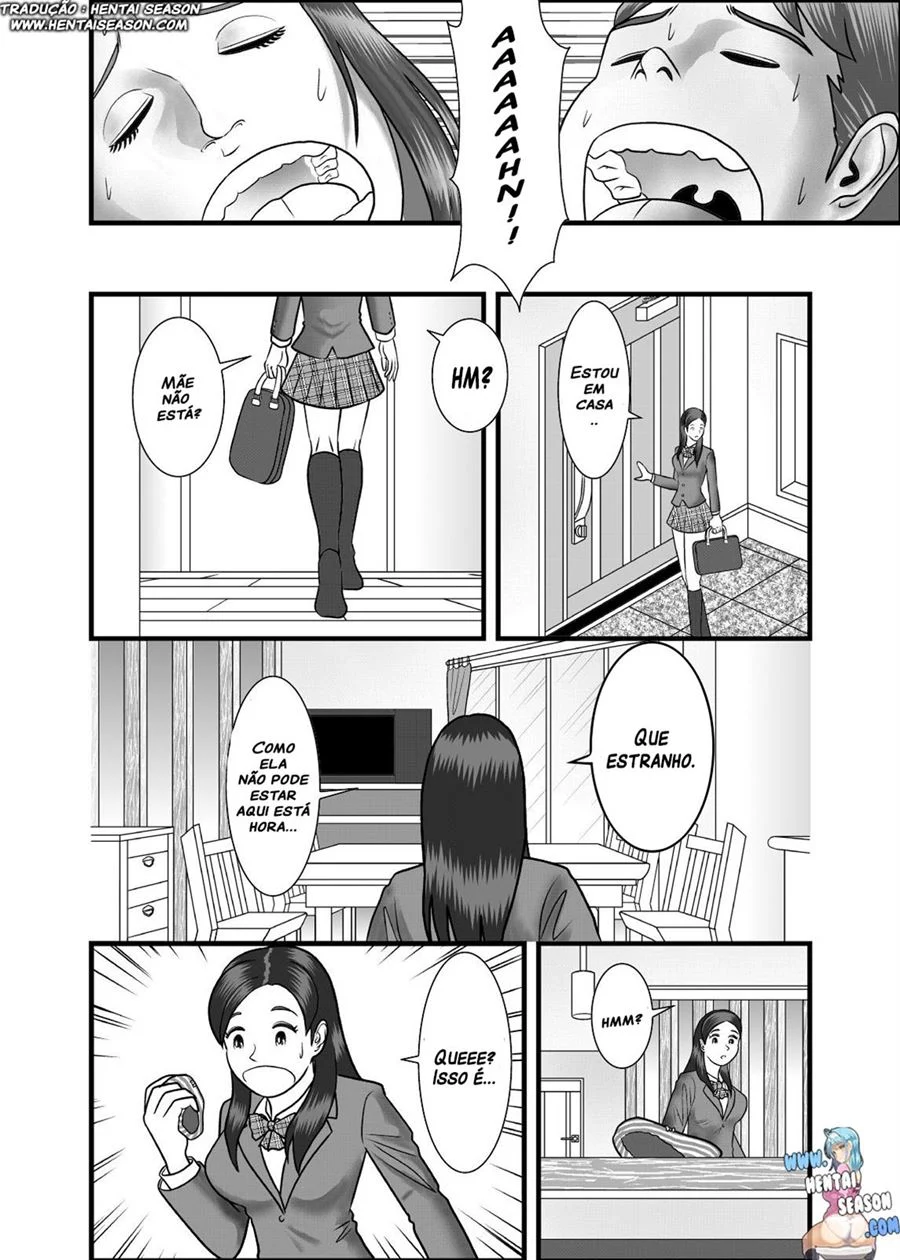 Puta Mãe Me Ensina a Foder - Quadrinhos Eróticos com Incesto Explícito