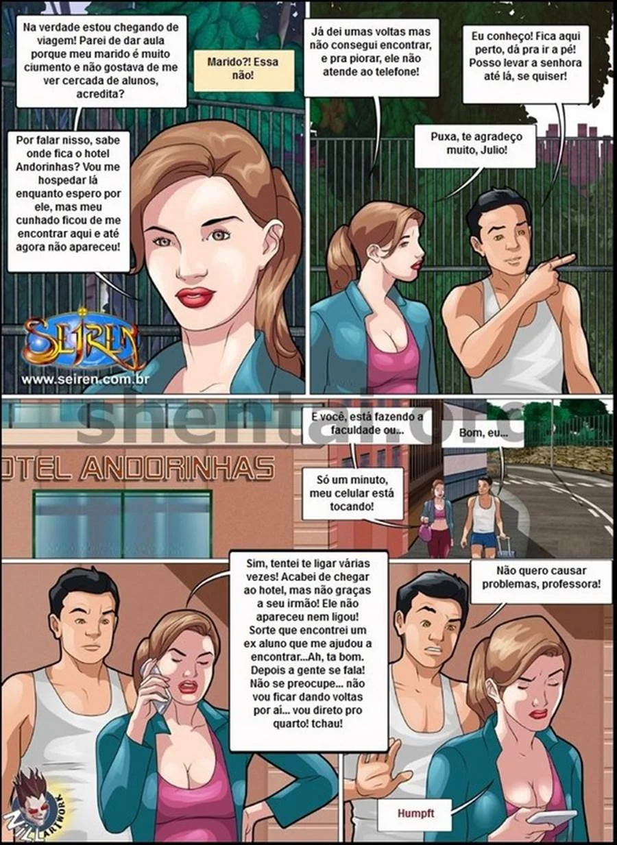 Professora Dominante Arromba o Aluno no Primeiro Dia de Aula