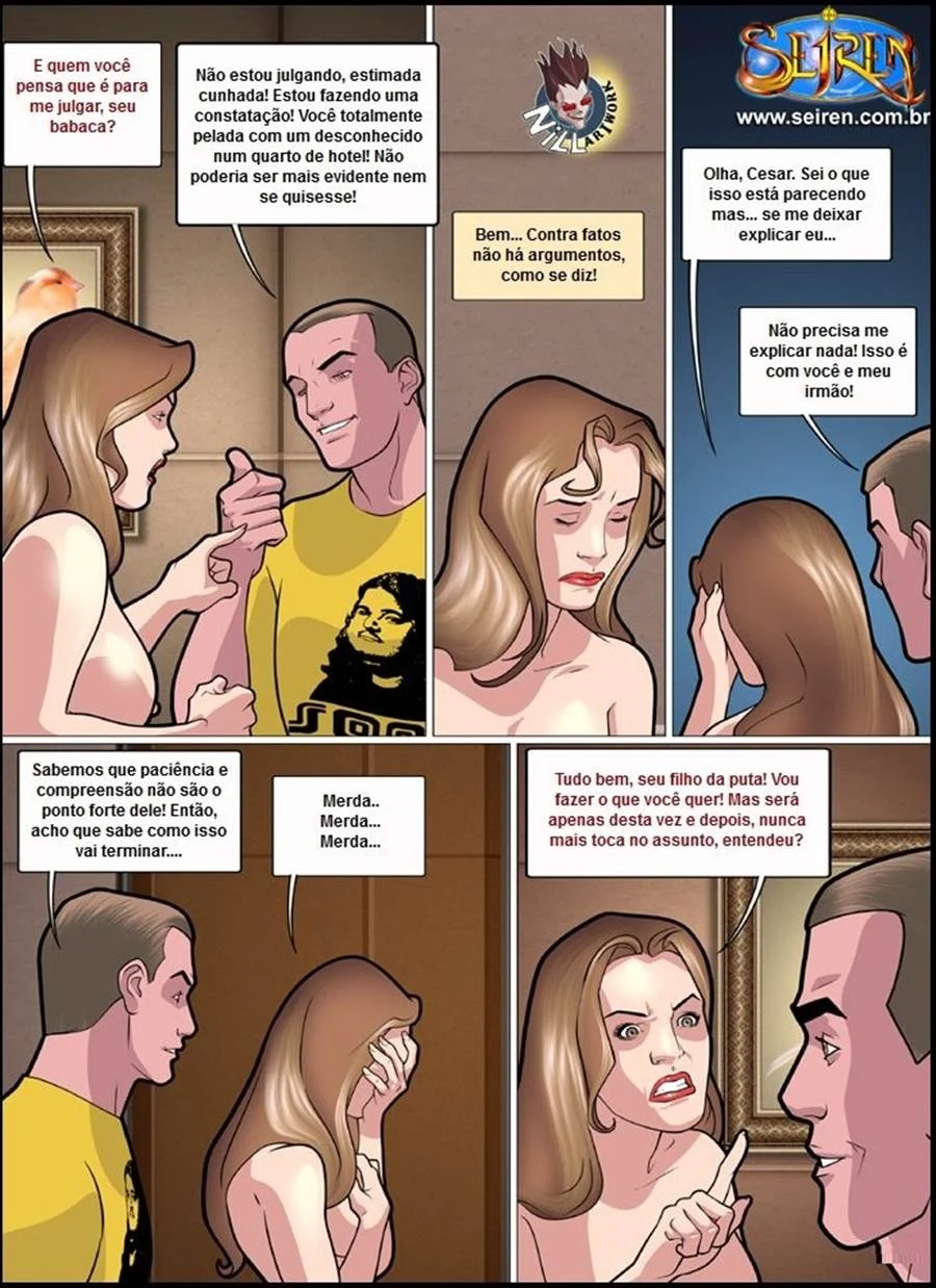 Professora Tarada Me Ensinou Lições Quentes no Meu Quarto – HQ Adulta Explícita