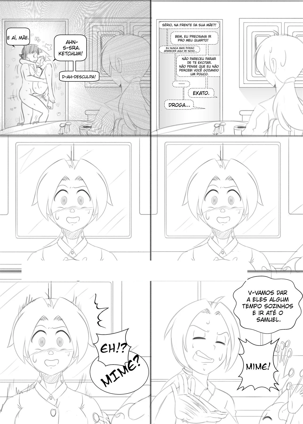 Mulher Pokémon no cio: HQ Ardente e Explícita com a Misty Vagando