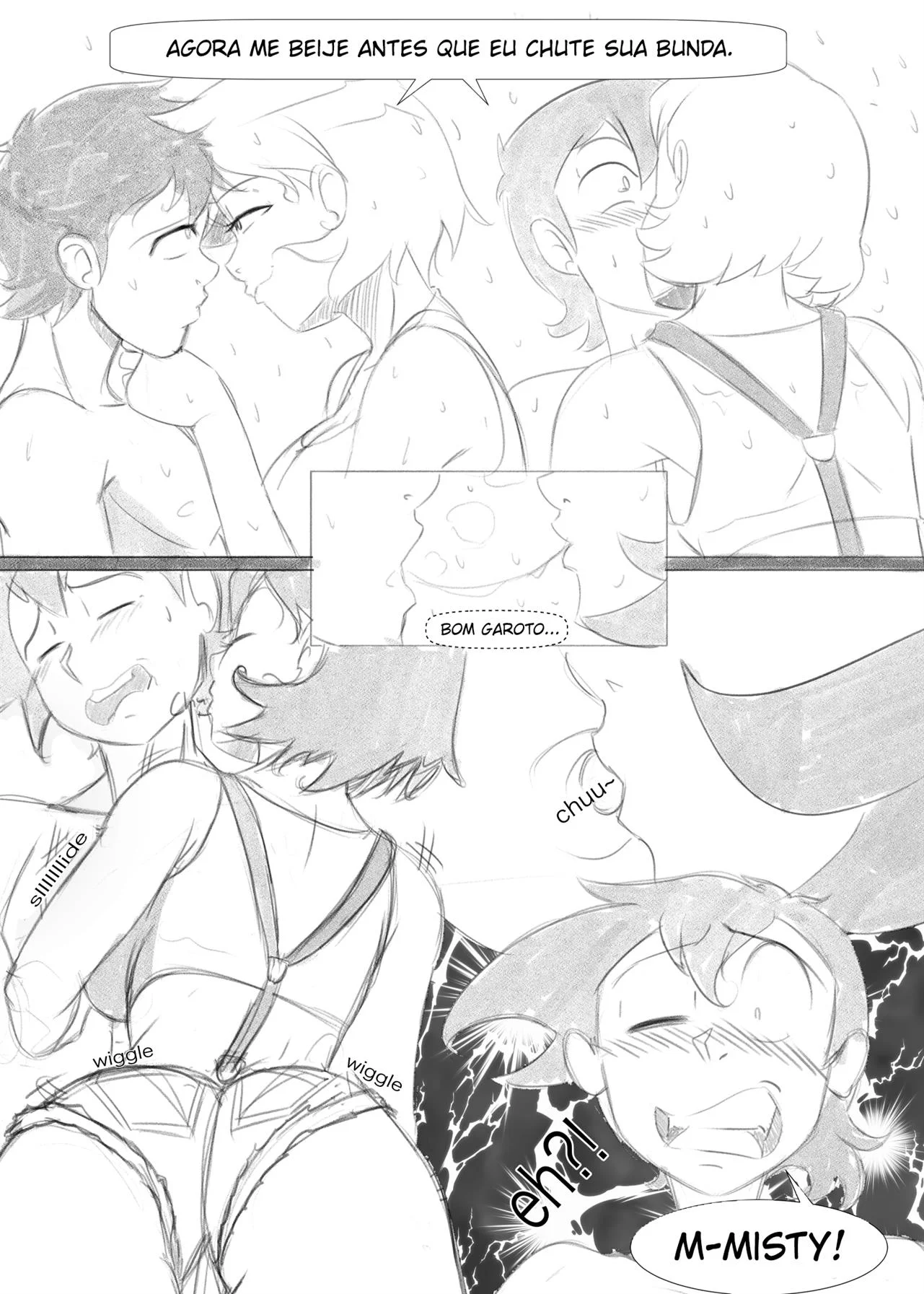 Mulher Pokémon no cio: HQ Ardente e Explícita com a Misty Vagando Mulher Pokémon no cio: HQ Ardente e Explícita com a Misty Vagando