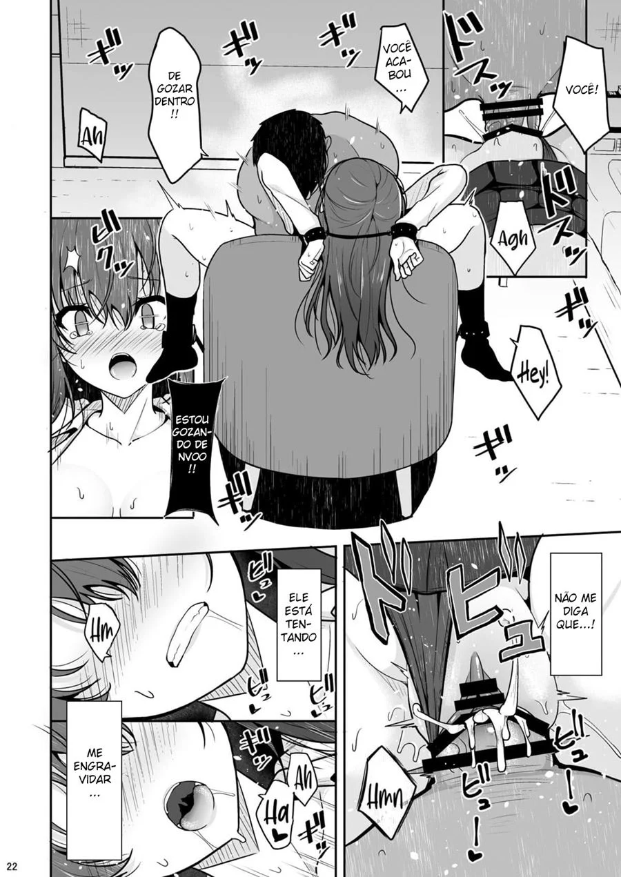 Garota de Apartamento Vira Escrava Sexual e Põe Filhos até Explodir