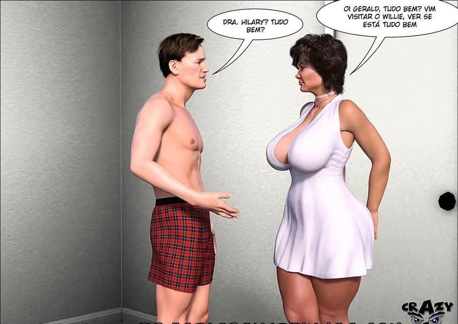 Punheta Explícita com a Mãe Safada em 3D