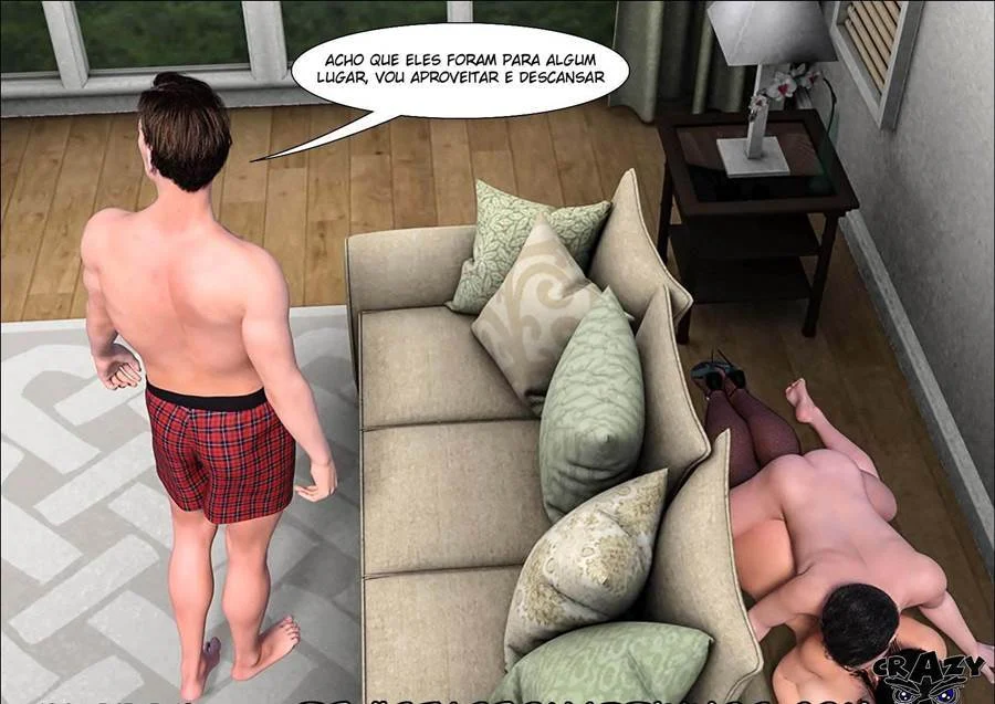 Punheta Explícita com a Mãe Safada em 3D