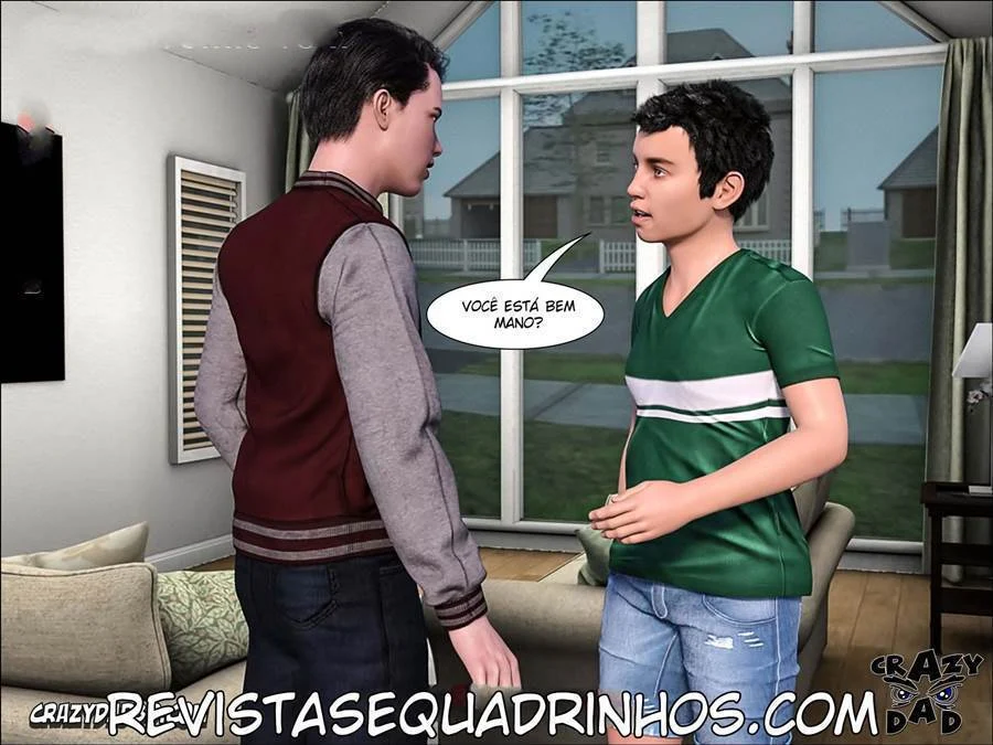 Mamãe Quer Me Ajudar com a Minha BBC - Quadrinhos Eróticos em 3D Explícitos