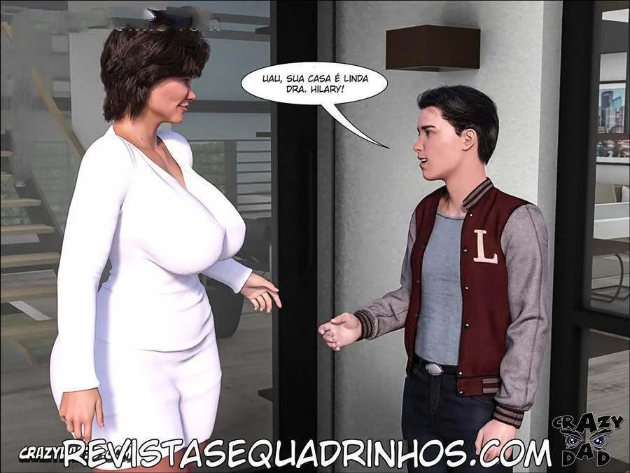 Mamãe Quer Me Ajudar com a Minha BBC - Quadrinhos Eróticos em 3D Explícitos