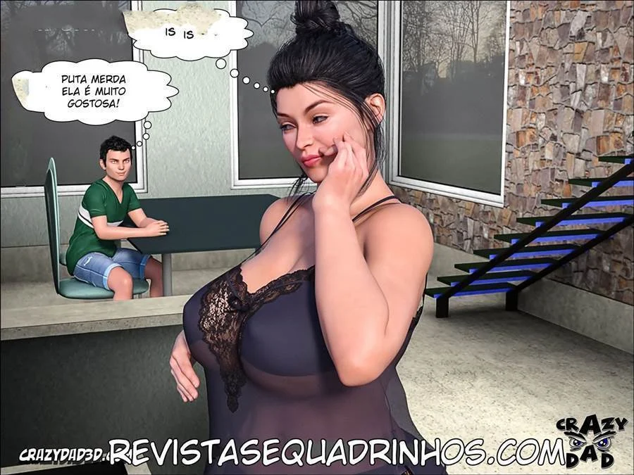 O Melhor Orgasmo de uma Mãe em 3D Explícito e Quente