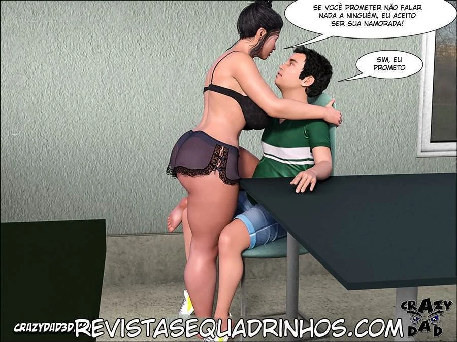 O Melhor Orgasmo de uma Mãe em 3D Explícito e Quente