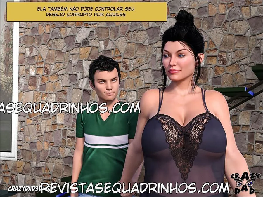 O Melhor Orgasmo de uma Mãe em 3D Explícito e Quente