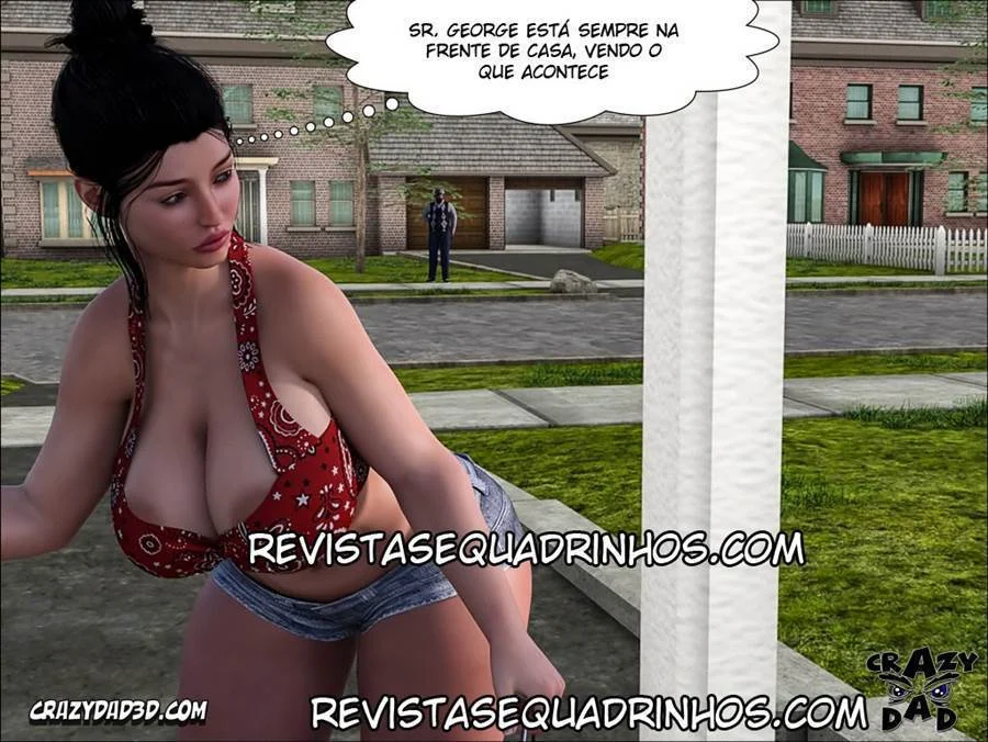 Sexo Explícito com Mãe Safada em HQ 3D Ardente