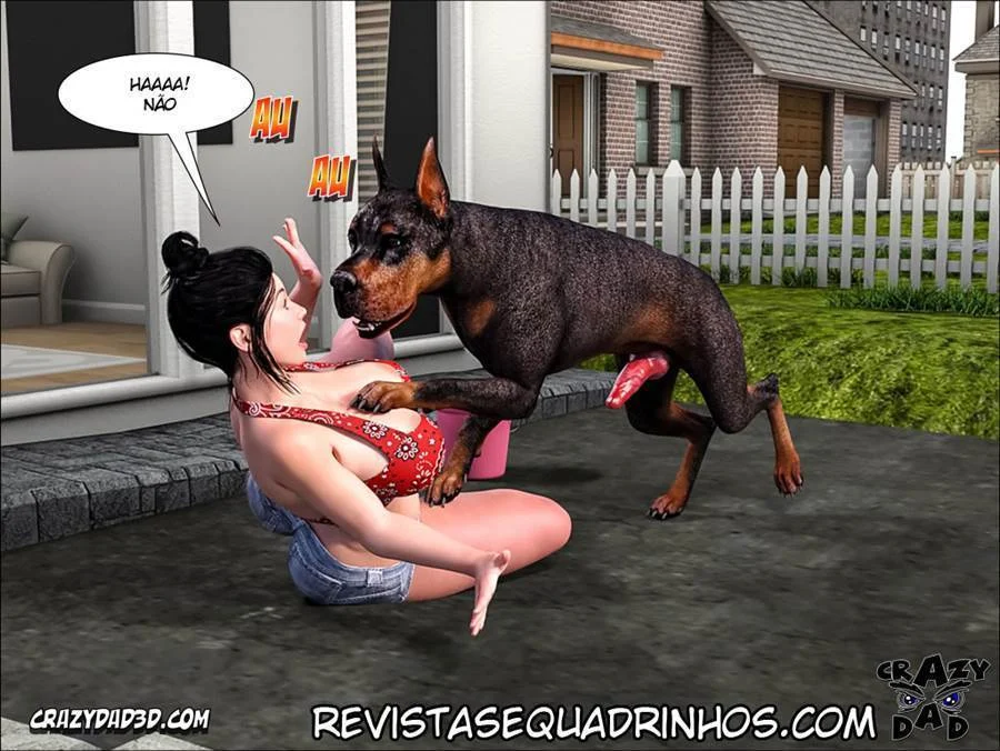 Sexo Explícito com Mãe Safada em HQ 3D Ardente