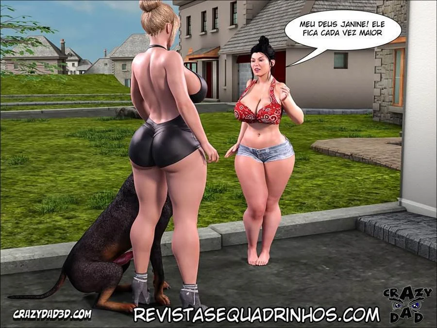 Sexo Explícito com Mãe Safada em HQ 3D Ardente